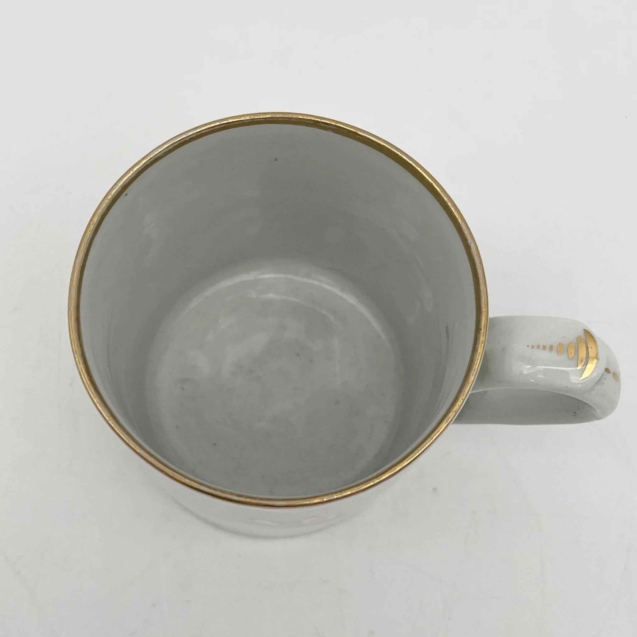 マグカップ / 1900前後 / 磁器 / イギリス / 金彩 / [アンティーク]