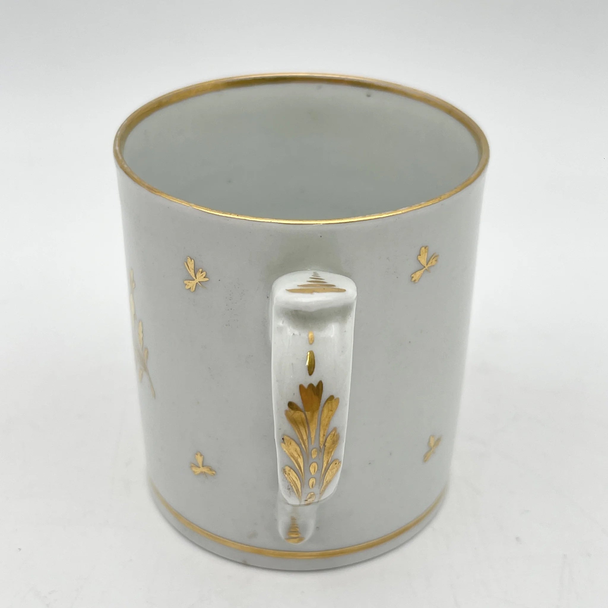 マグカップ / 1900前後 / 磁器 / イギリス / 金彩 / [アンティーク]