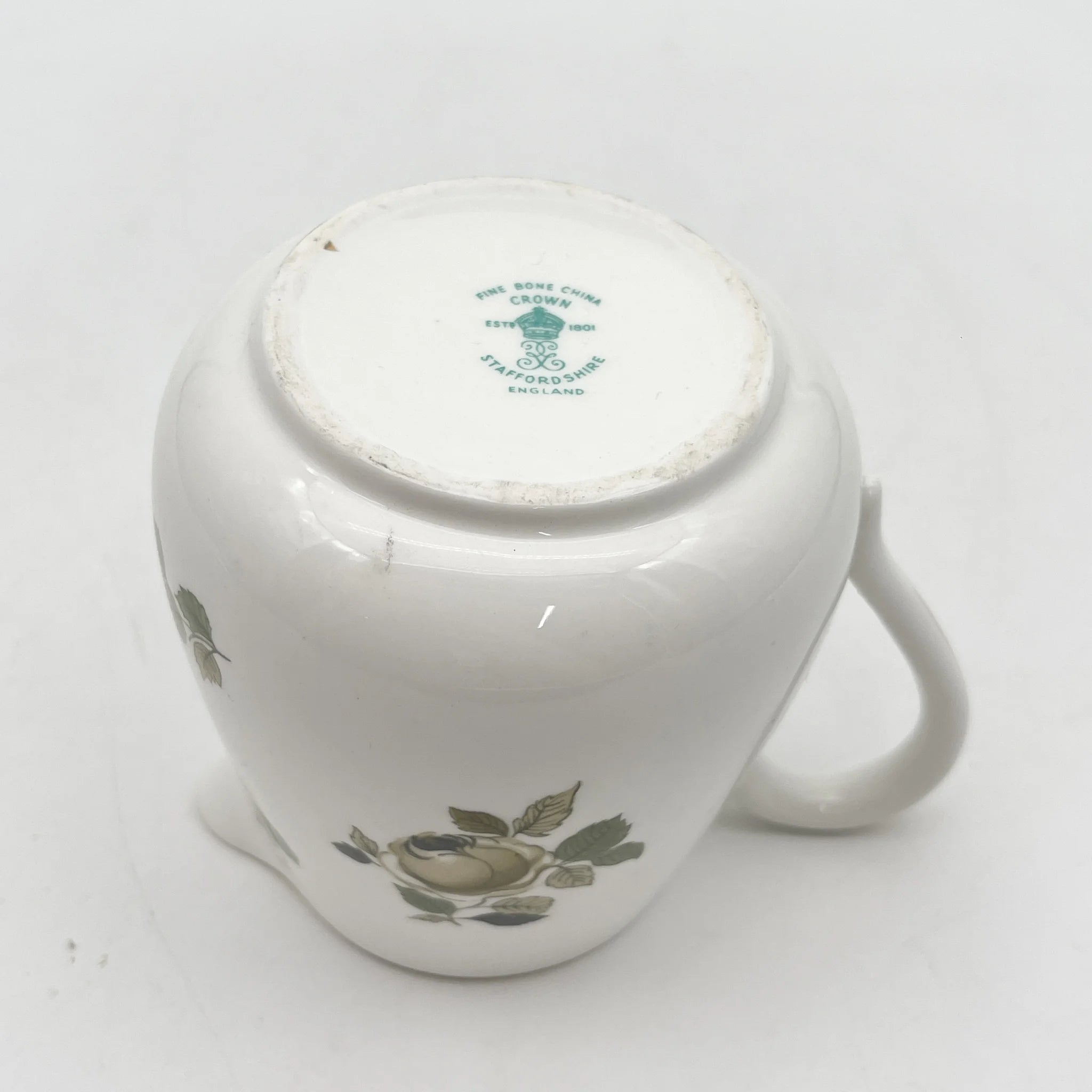 Crown Staffordshire / クリーマー / 20C中期 / Fine Bone China / イギリス / 薔薇 / [アンティーク]