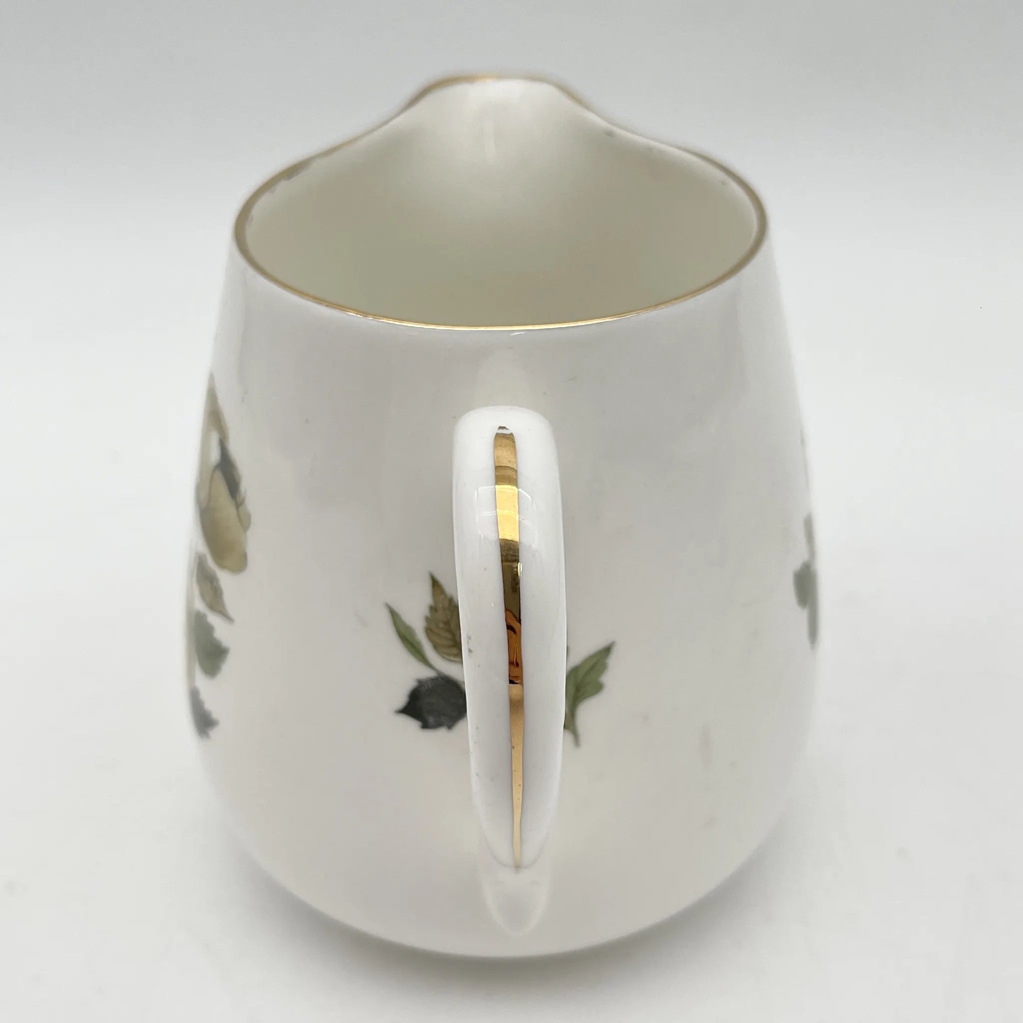 Crown Staffordshire / クリーマー / 20C中期 / Fine Bone China / イギリス / 薔薇 / [アンティーク]