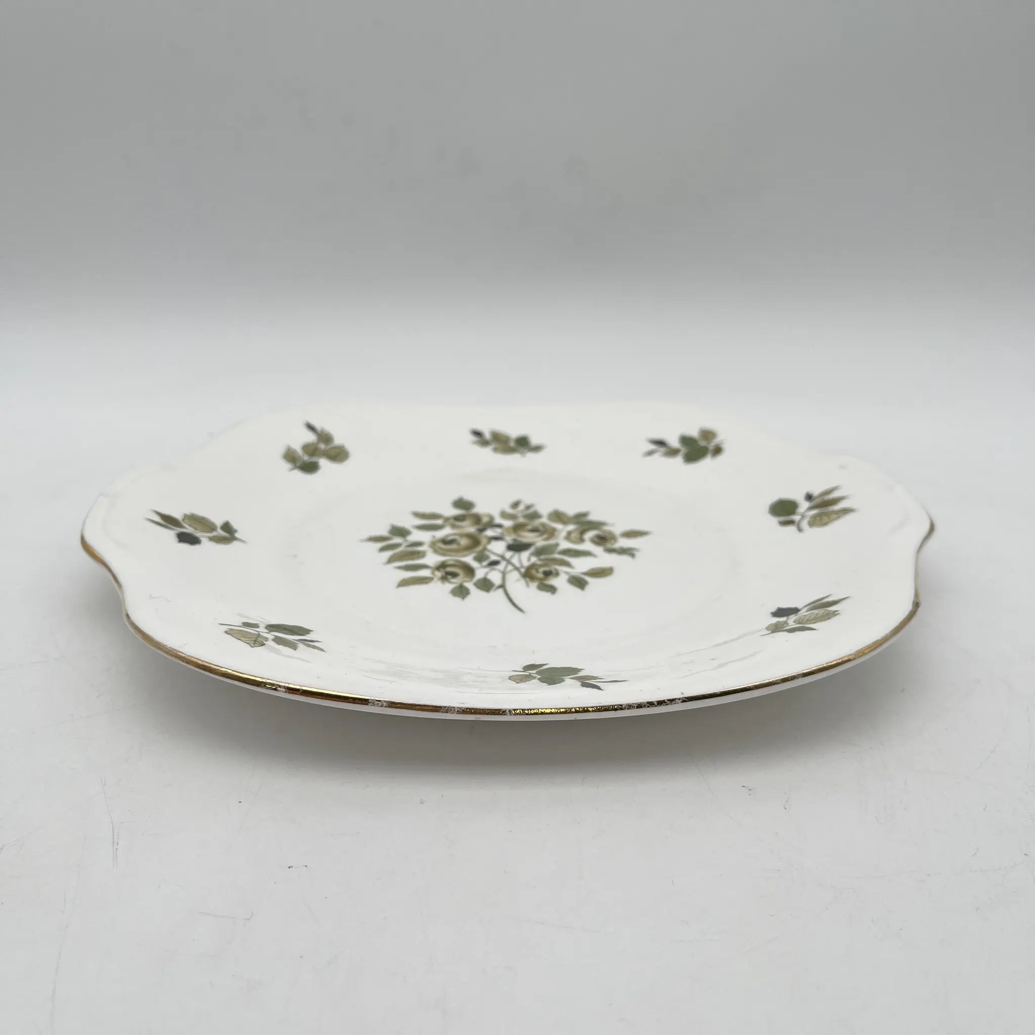 Crown Staffordshire / ディナープレート(メイン皿) / 20C中期 / Fine Bone China / イギリス / 薔薇 / [アンティーク]