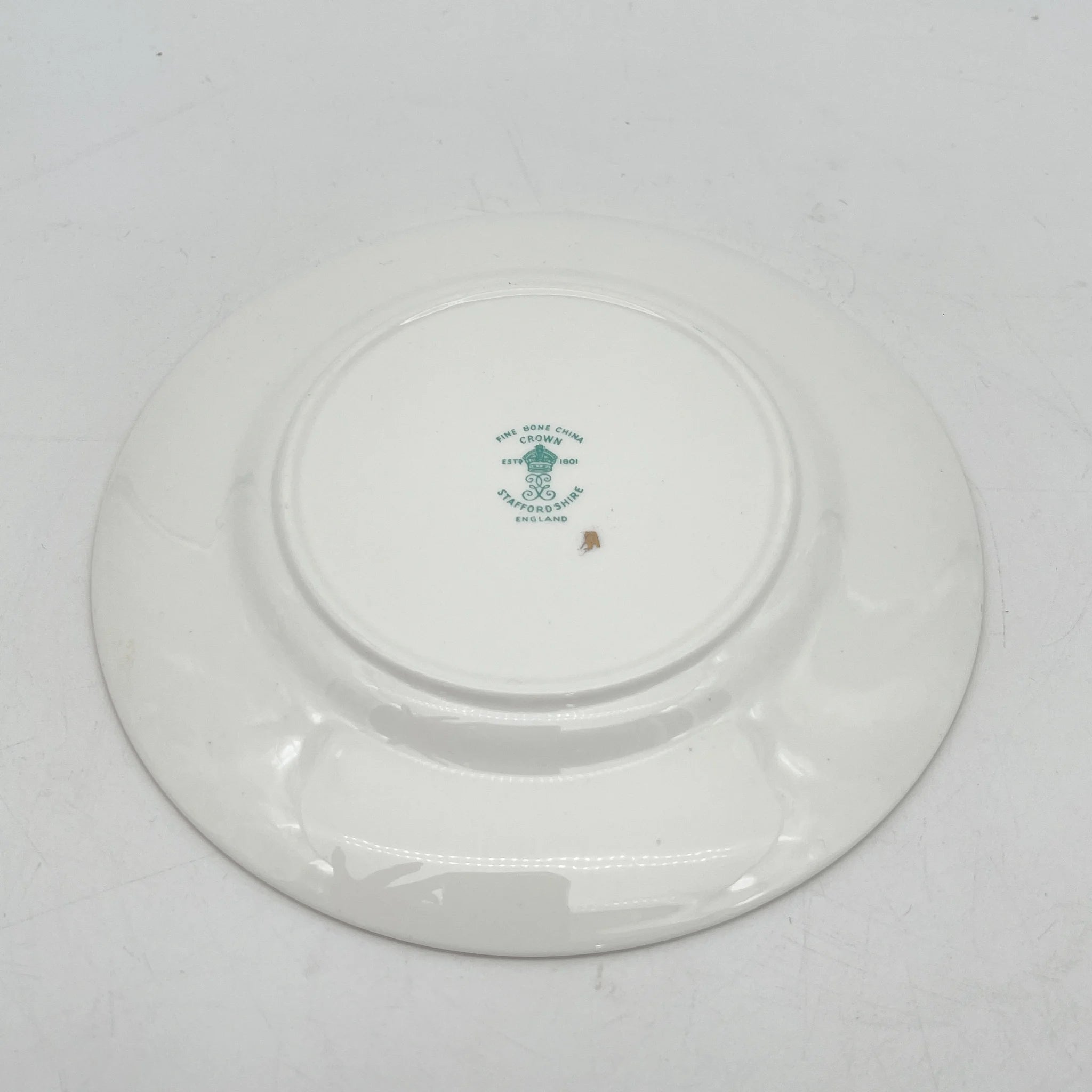 Crown Staffordshire / ブレッドプレート(小皿) / 20C中期 / Fine Bone China / イギリス / 薔薇 / [アンティーク]