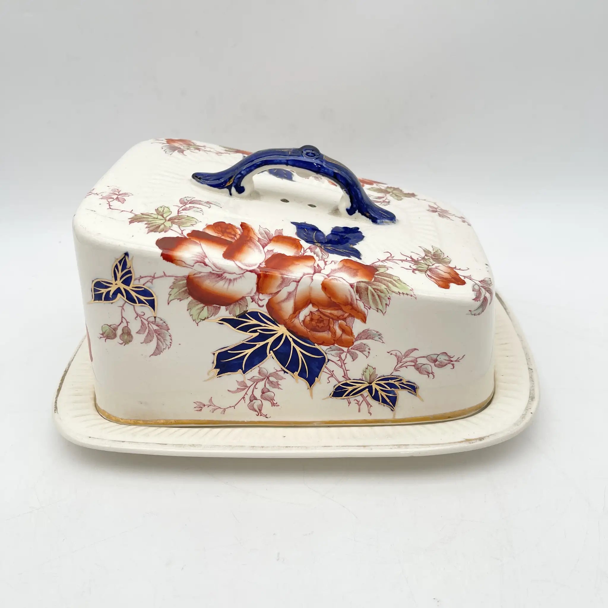 [Antique] Cheese and butter dish