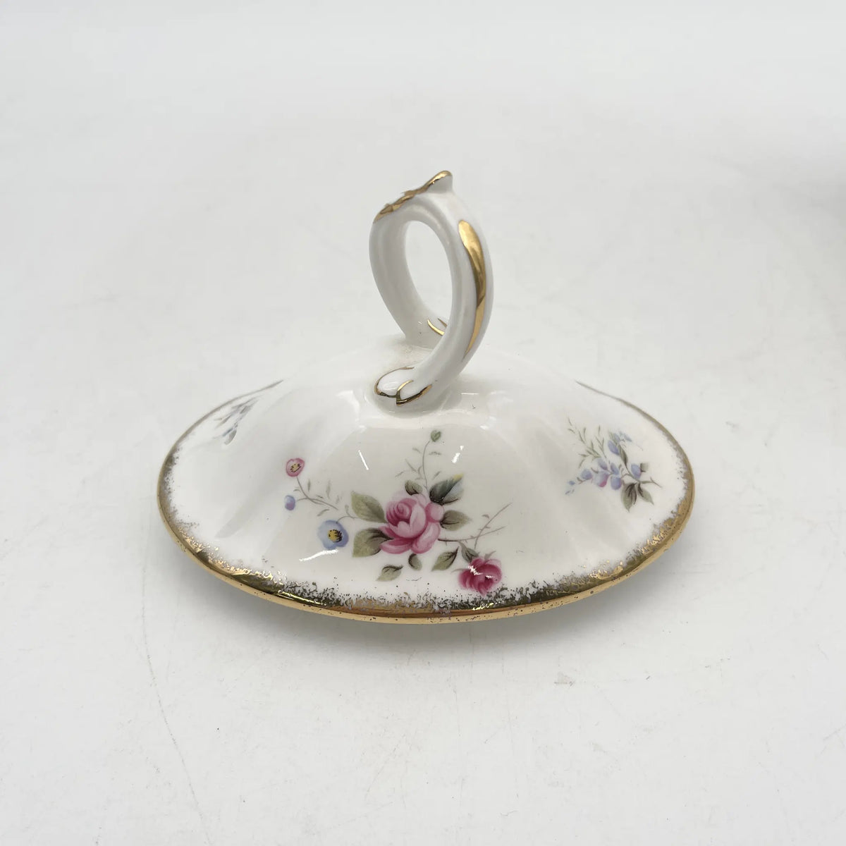 Royal Albert /茶壶/ Tenderness / 1970s- / Bone China /英国/ 骨中国，花卉图案，花卉图案，英国葡萄酒，陶瓷，洛可可风格，古典西餐餐具，金彩装饰，金轮辋/[葡萄酒]