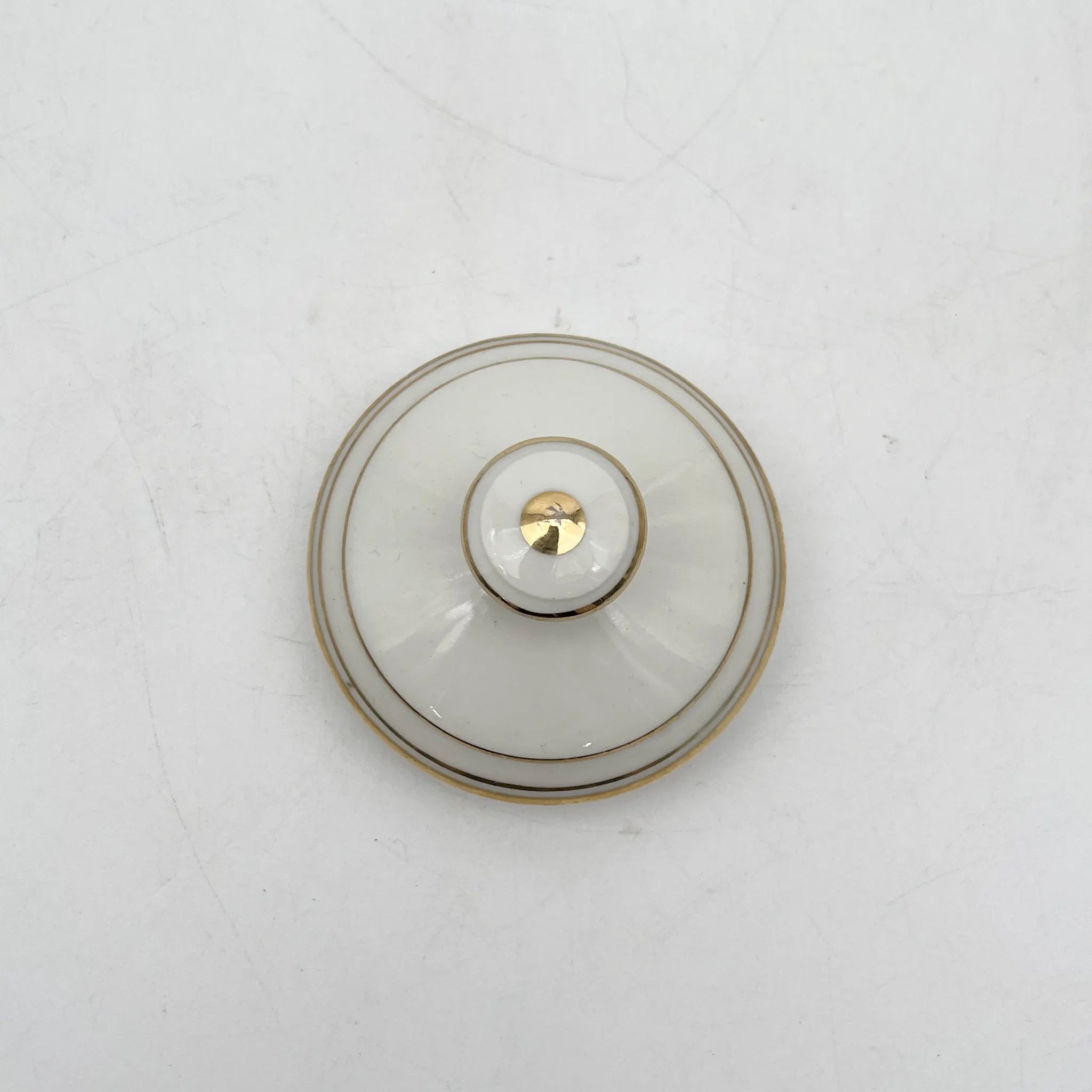 Charles Pillivuyt & Co. / ティーポット / Mehun / 20C初頭 / 磁器 / フランス / 実用美, 金彩 / [アンティーク]