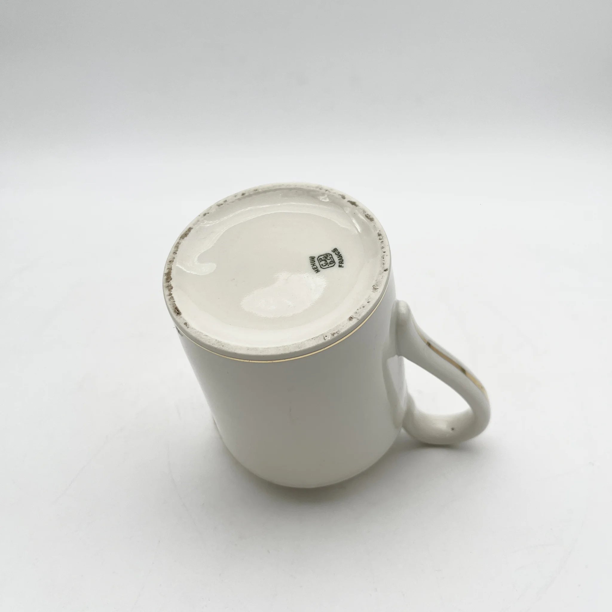 Charles Pillivuyt & Co. / クリーマー / Mehun / 20C初頭 / 磁器 / フランス / 実用美, 金彩 / [アンティーク]