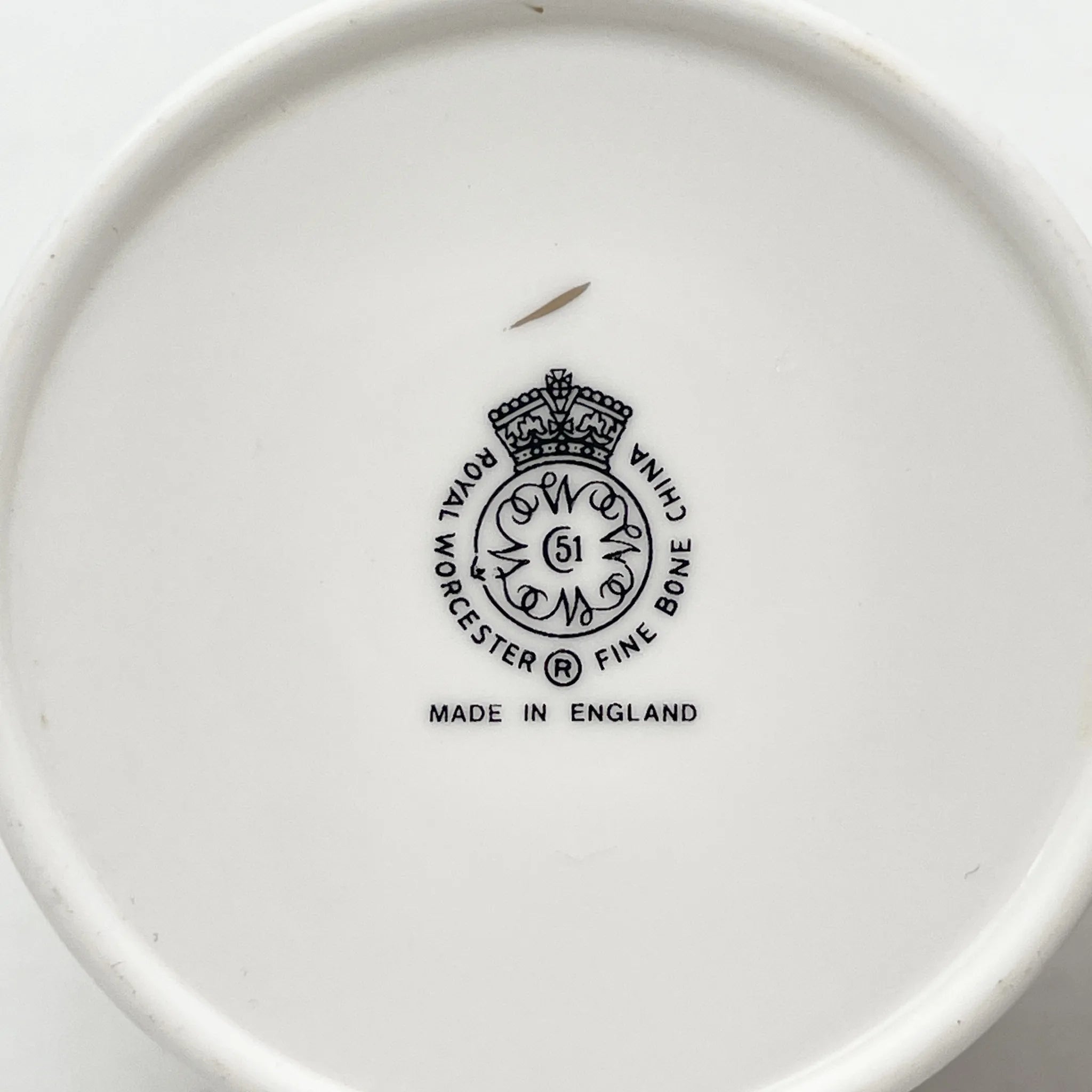 Royal Worcester(ロイヤル・ウースター) / カップ&ソーサー2P / 20C中後期 / Fine Bone China / イギリス / アルパイン・フラワー, 金彩 / [アンティーク]