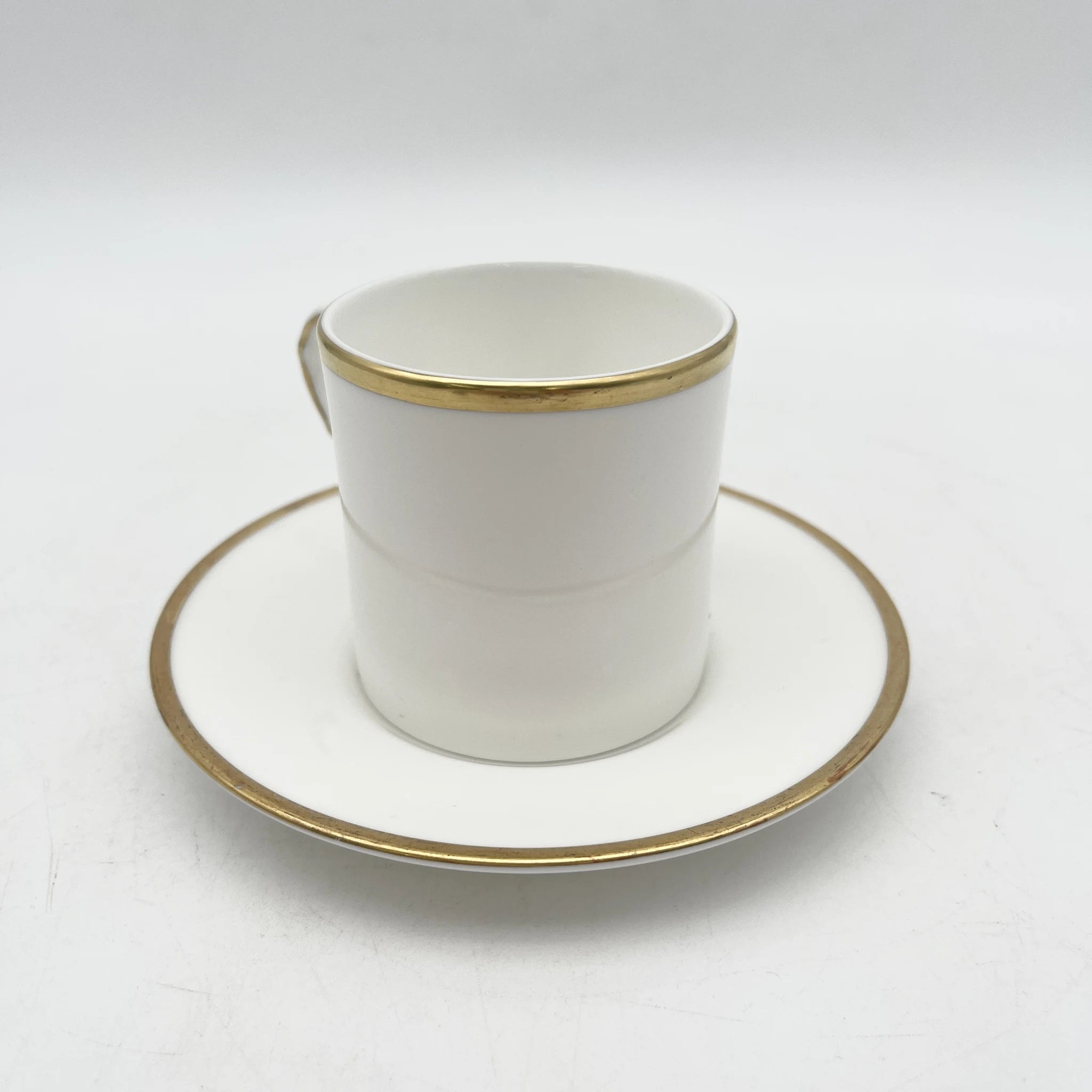 Royal Worcester(ロイヤル・ウースター) / カップ&ソーサー2P / 20C中後期 / Fine Bone China / イギリス / アルパイン・フラワー, 金彩 / [アンティーク]