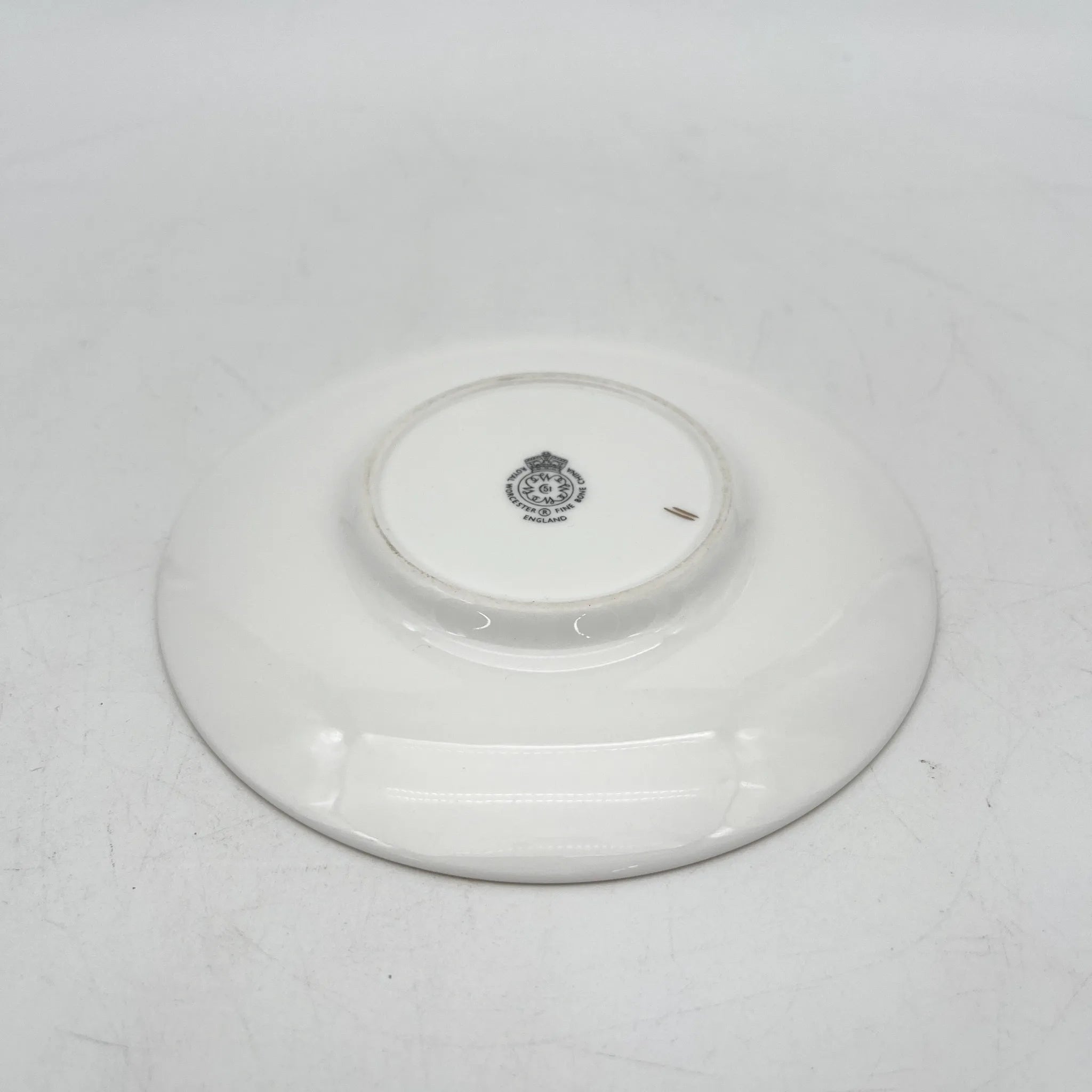 Royal Worcester(ロイヤル・ウースター) / カップ&ソーサー / 20C中後期 / Fine Bone China / イギリス / アルパイン・フラワー, 金彩 / [アンティーク]