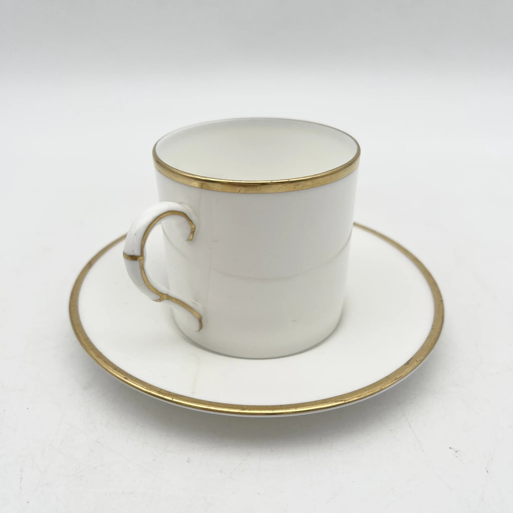 Royal Worcester(ロイヤル・ウースター) / カップ&ソーサー / 20C中後期 / Fine Bone China / イギリス / アルパイン・フラワー, 金彩 / [アンティーク]