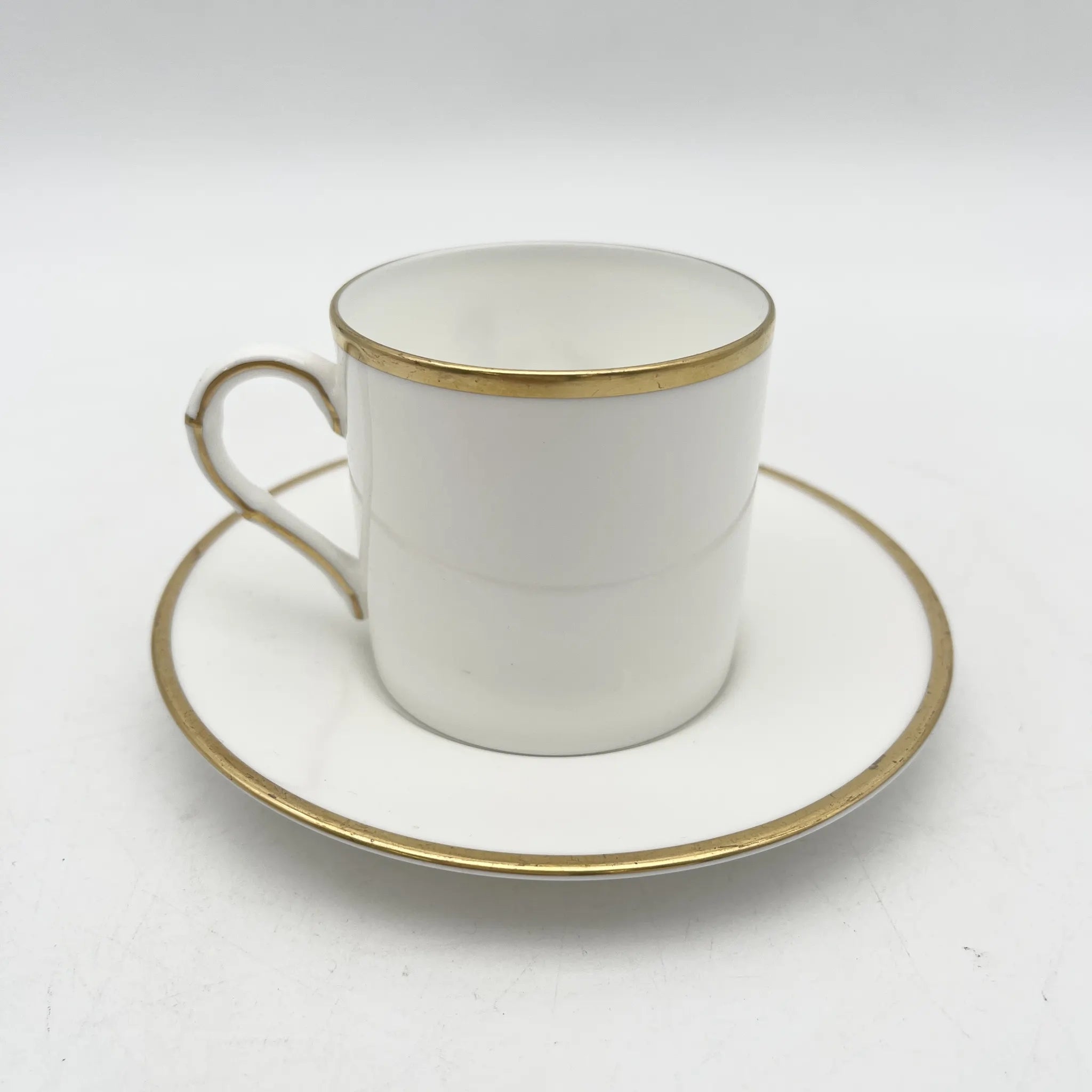 Royal Worcester(ロイヤル・ウースター) / カップ&ソーサー / 20C中後期 / Fine Bone China / イギリス / アルパイン・フラワー, 金彩 / [アンティーク]