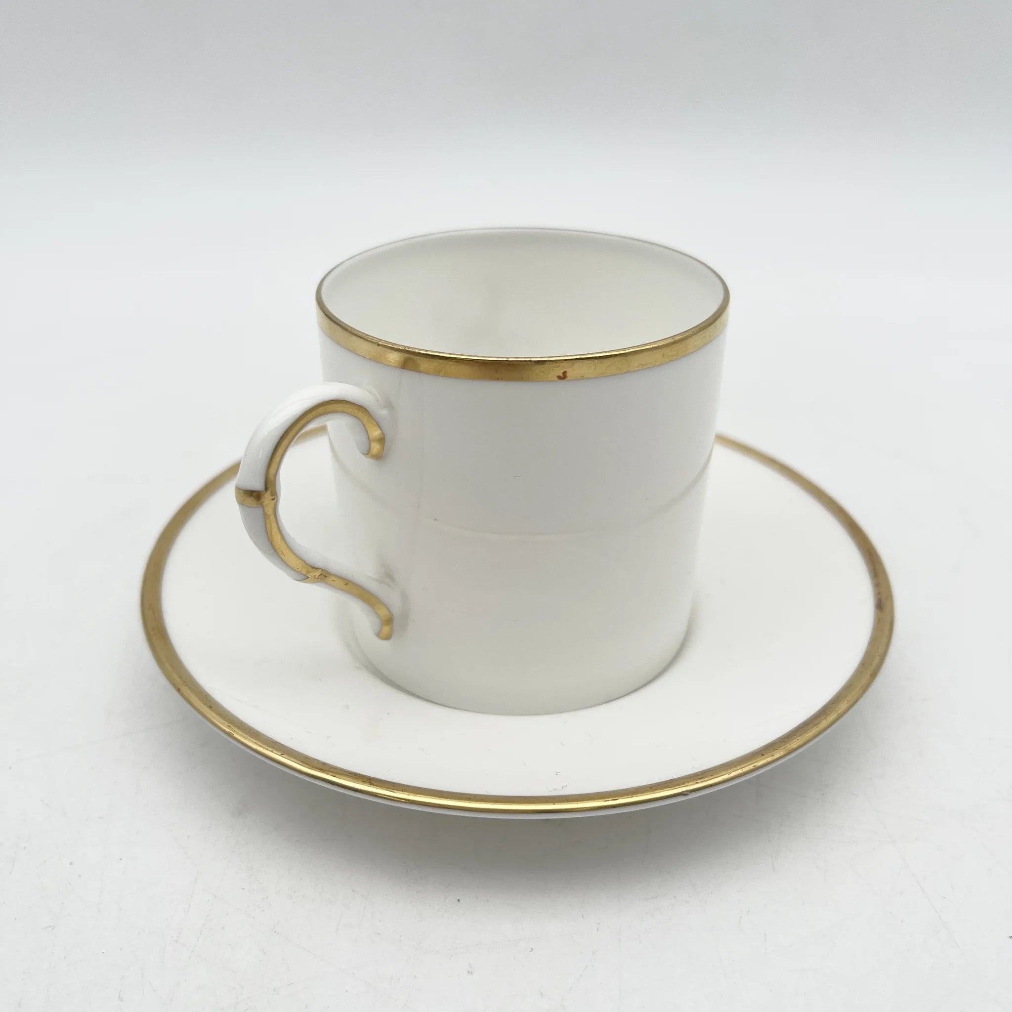 Royal Worcester(ロイヤル・ウースター) / カップ&ソーサー / 20C中後期 / Fine Bone China / イギリス / アルパイン・フラワー, 金彩 / [アンティーク]