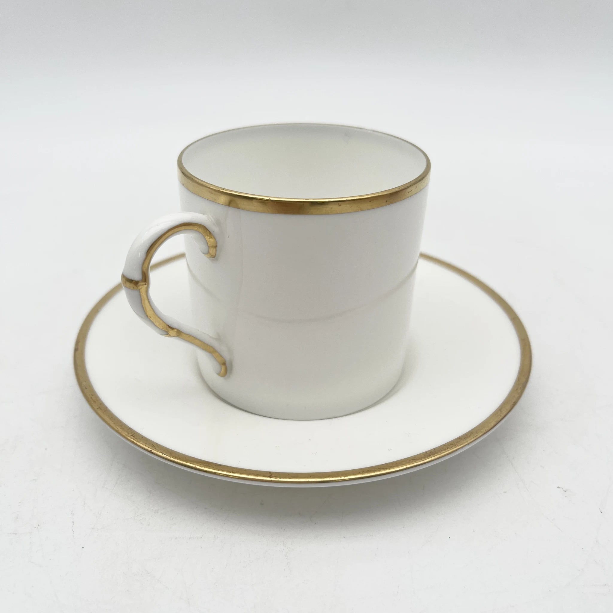 Royal Worcester(ロイヤル・ウースター) / カップ&ソーサー / 20C中後期 / Fine Bone China / イギリス / アルパイン・フラワー, 金彩 / [アンティーク]