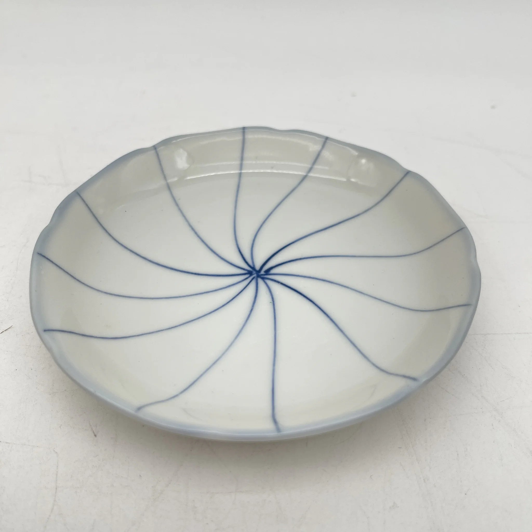 龍峰窯 / 小皿 / 20C末 / 磁器 / 日本 / 箱付 / [リユース]