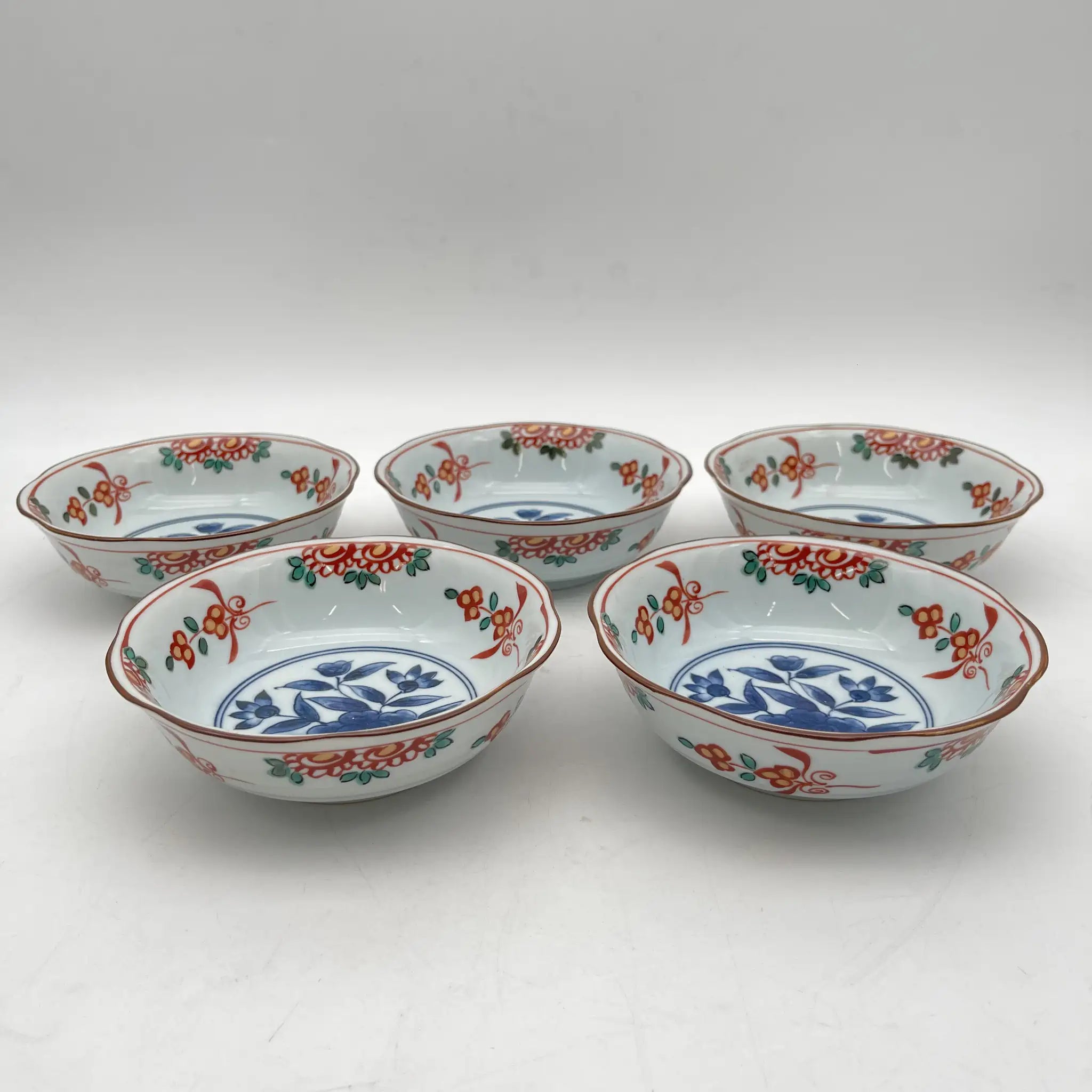 龍峰窯 / 小鉢 / 20C末 / 磁器 / 日本 / 箱付 / [リユース]