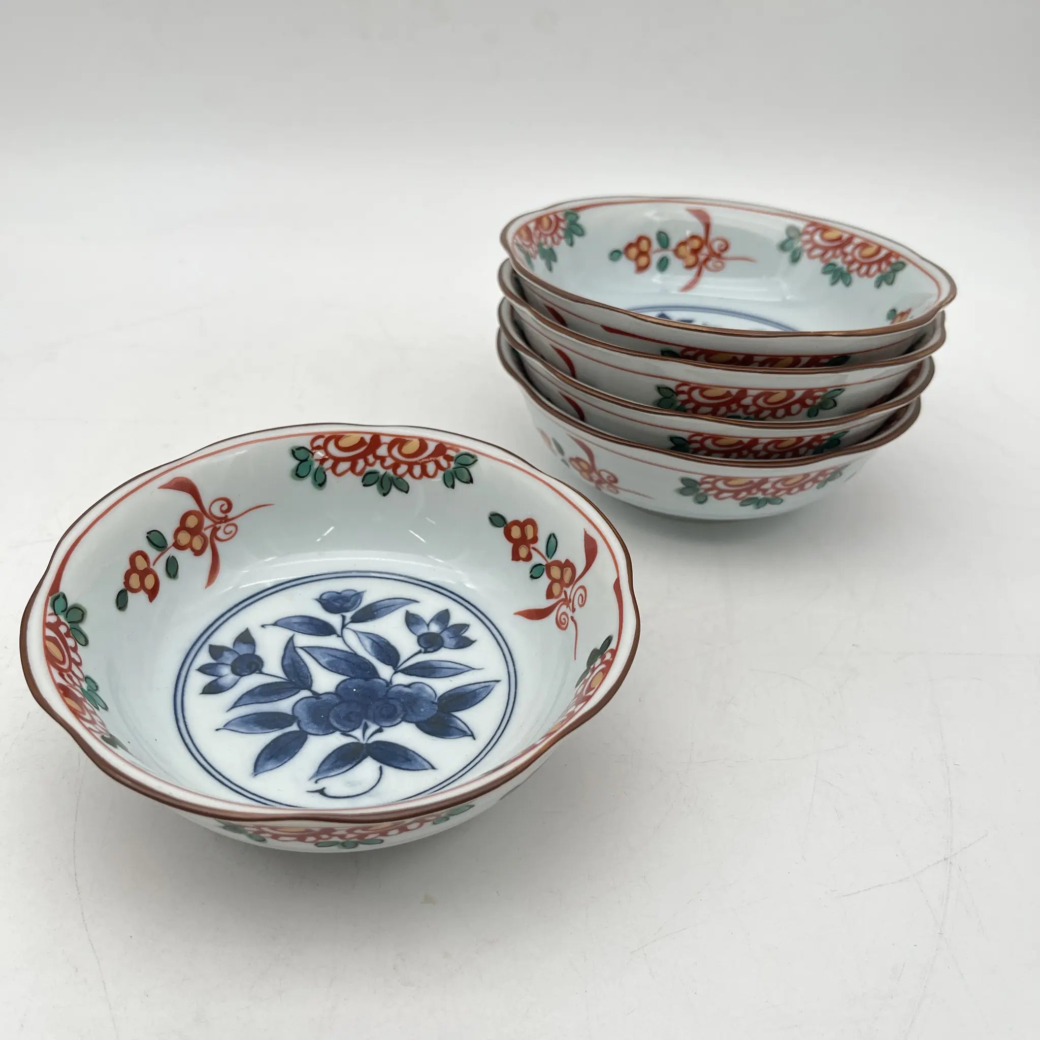 龍峰窯 / 小鉢 / 20C末 / 磁器 / 日本 / 箱付 / [リユース]