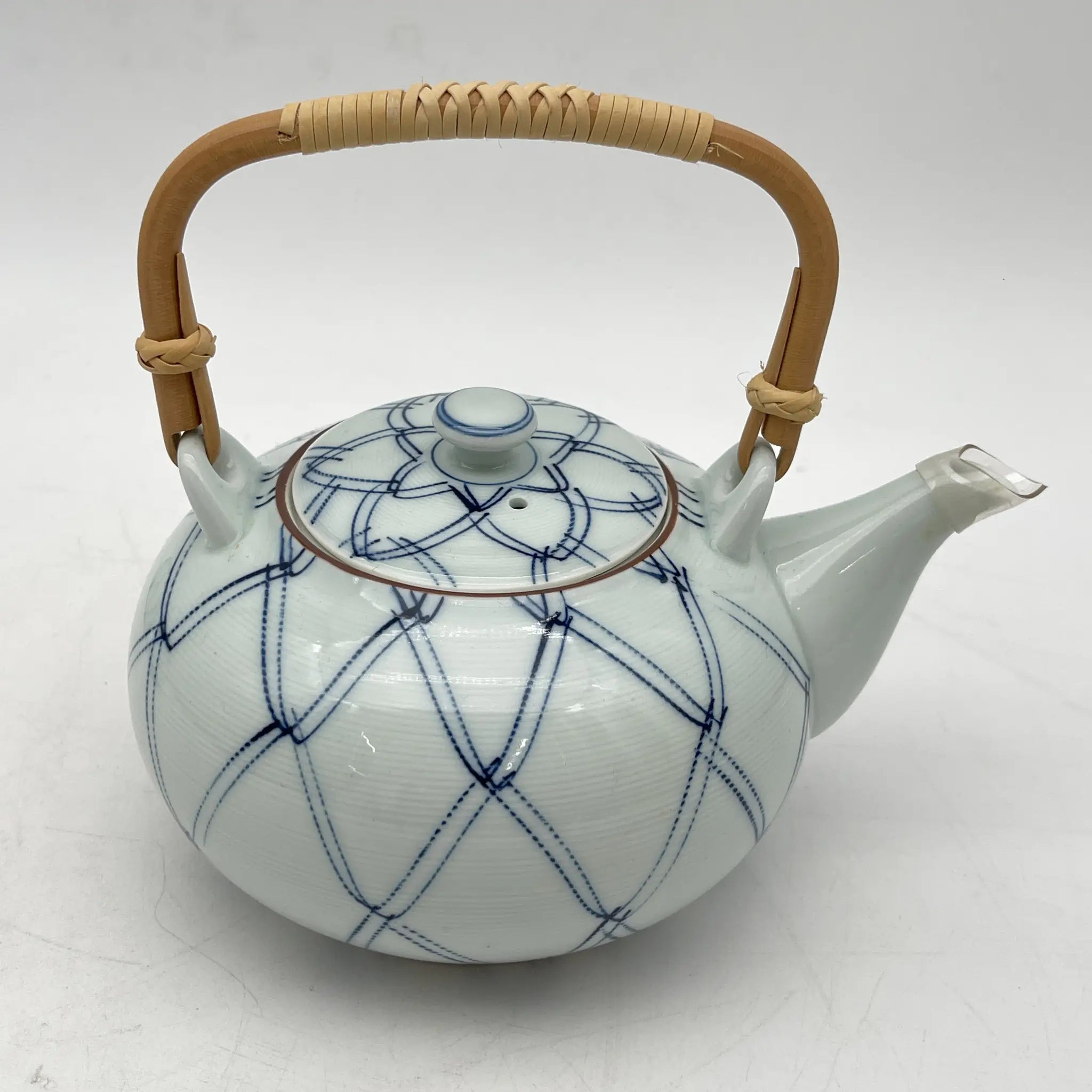 たち吉 / 急須+湯呑5P / 20C末 / 磁器 / 日本 / 箱付 / [リユース]