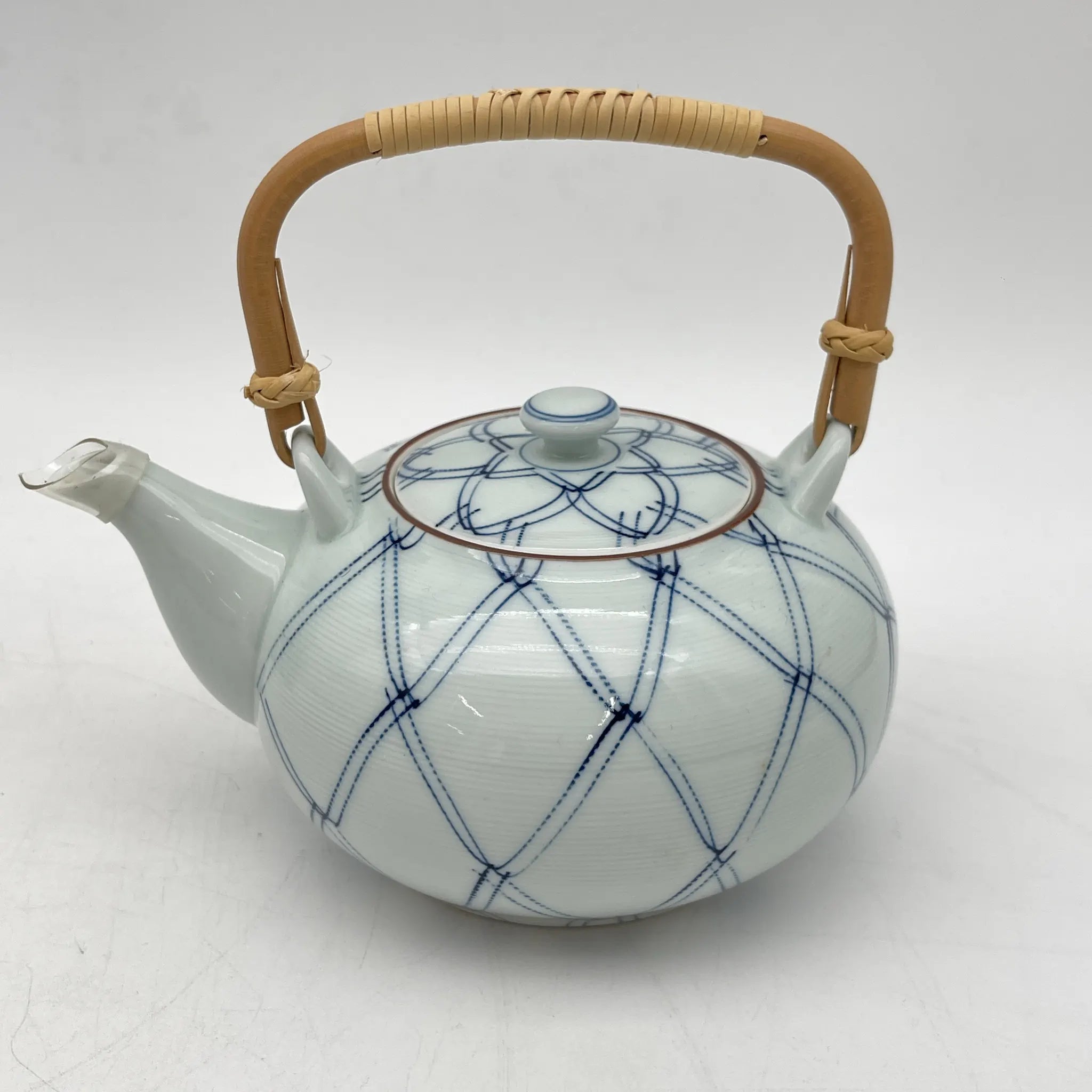 たち吉 / 急須+湯呑5P / 20C末 / 磁器 / 日本 / 箱付 / [リユース]