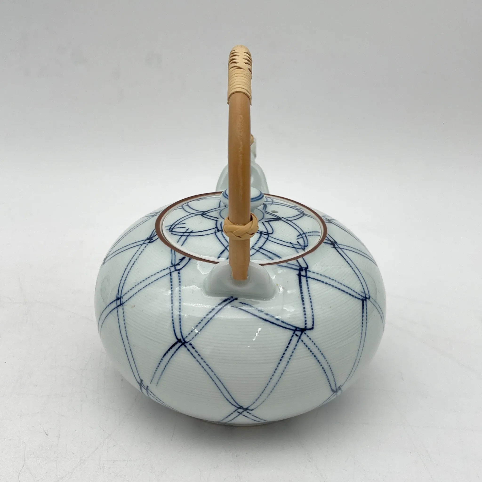 たち吉 / 急須+湯呑5P / 20C末 / 磁器 / 日本 / 箱付 / [リユース]