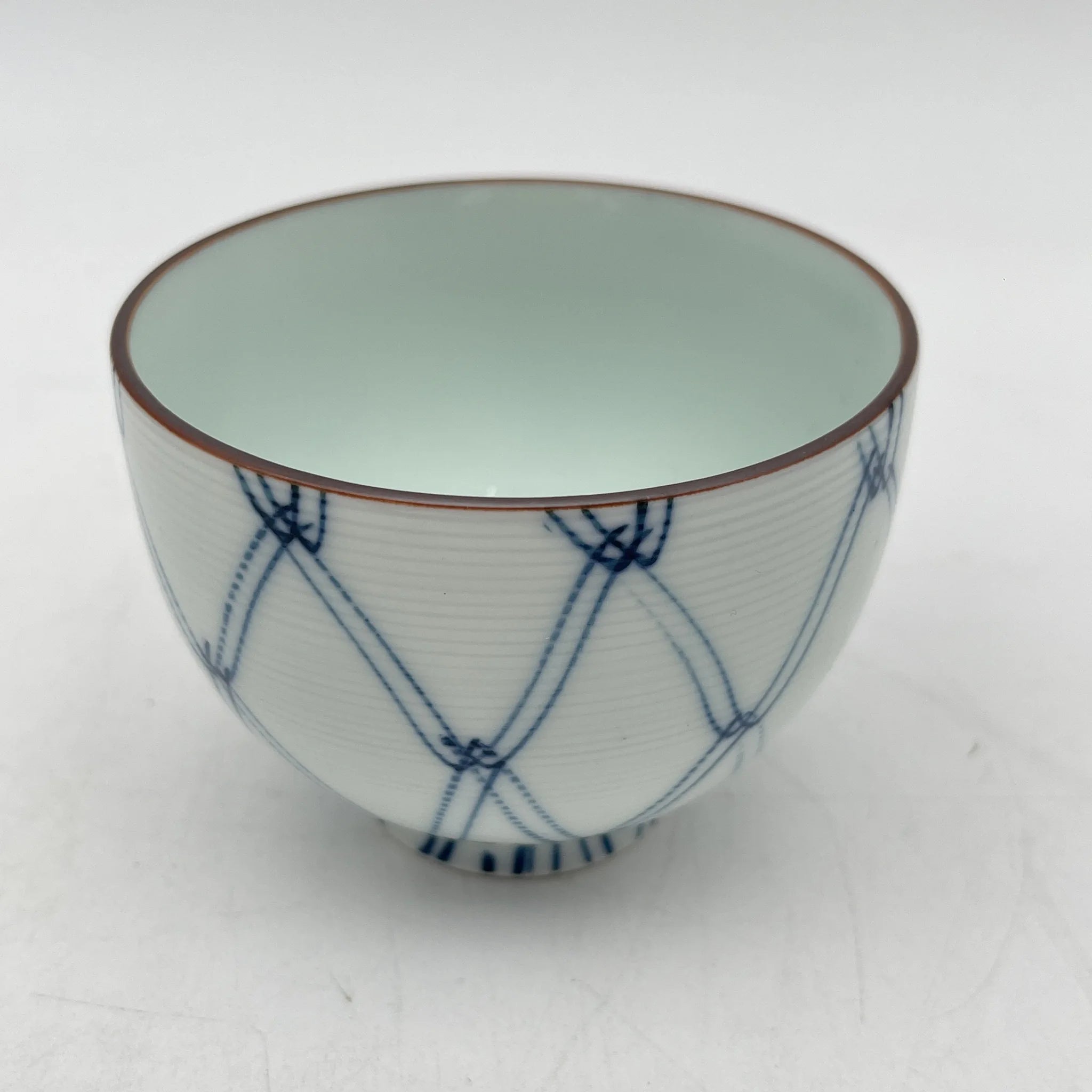 たち吉 / 急須+湯呑5P / 20C末 / 磁器 / 日本 / 箱付 / [リユース]