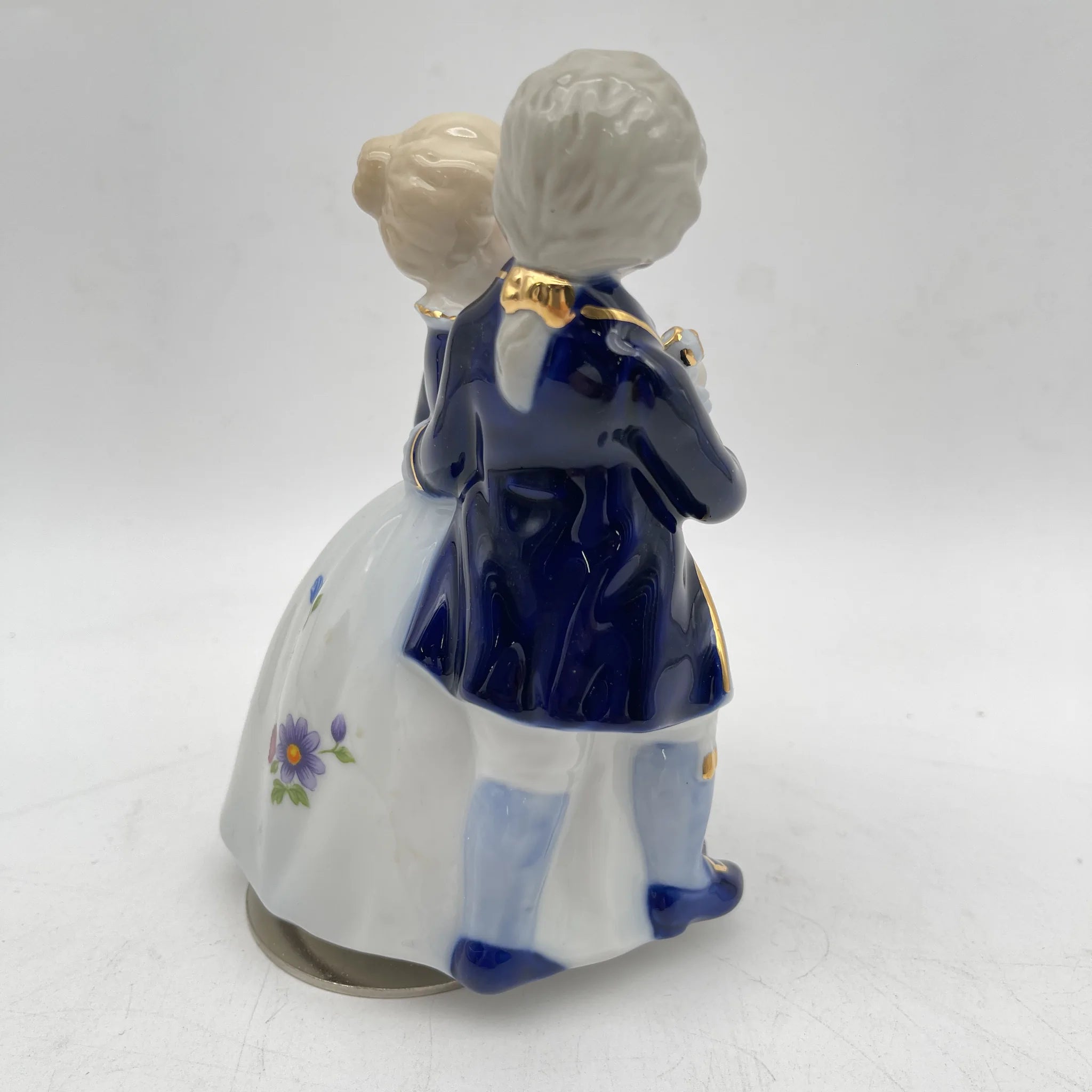 C-O-D-A-I FIGURINE (コーダイ・フィギュリン) / オルゴール / European Blue Romance (ヨーロピアン・ブルー・ロマンス) / 1970-80s / 磁器 / 日本 / 魅惑のワルツ, 箱付 / [リユース]