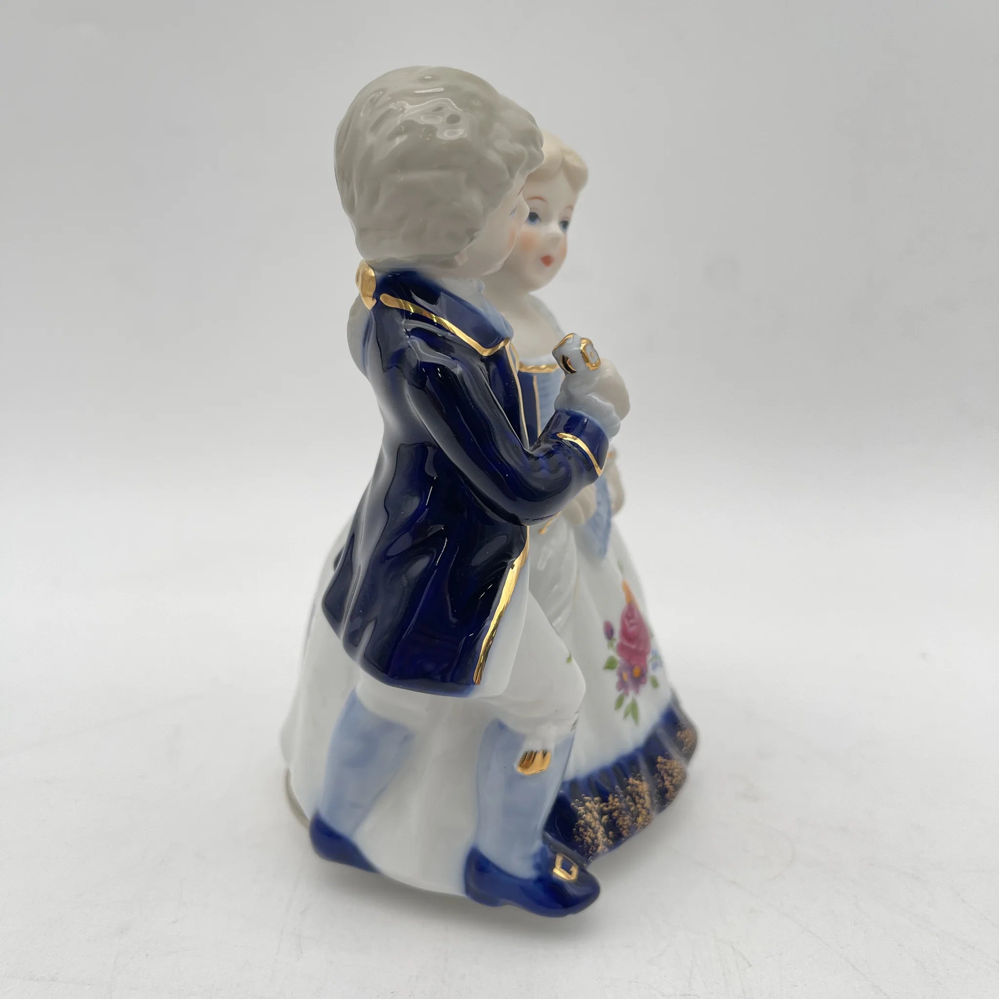 C-O-D-A-I FIGURINE (コーダイ・フィギュリン) / オルゴール / European Blue Romance (ヨーロピアン・ブルー・ロマンス) / 1970-80s / 磁器 / 日本 / 魅惑のワルツ, 箱付 / [リユース]