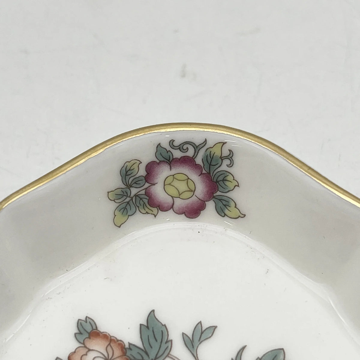 Wedgwood /小碟/ KUTANI CRANE /瓷器/英国/金彩，花鸟图，洛可可风格，古董风格，西洋陶瓷器/ [复古]