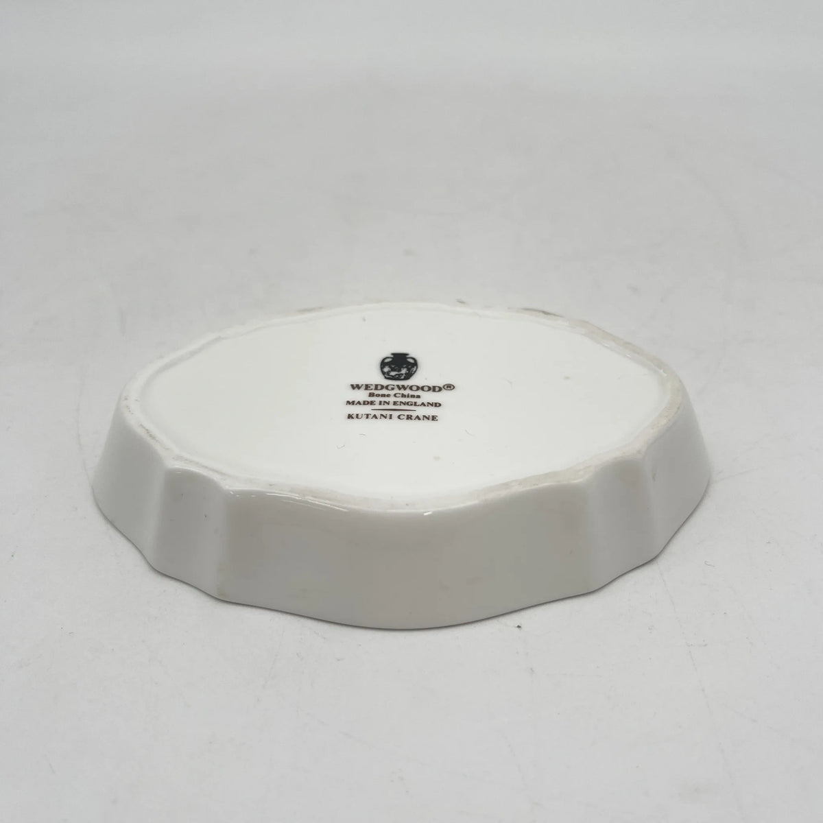 Wedgwood /小碟/ KUTANI CRANE /瓷器/英国/金彩，花鸟图，洛可可风格，古董风格，西洋陶瓷器/ [复古]