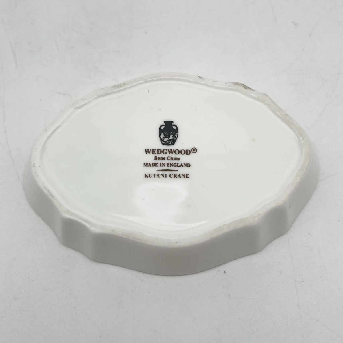 Wedgwood /小碟/ KUTANI CRANE /瓷器/英国/金彩，花鸟图，洛可可风格，古董风格，西洋陶瓷器/ [复古]