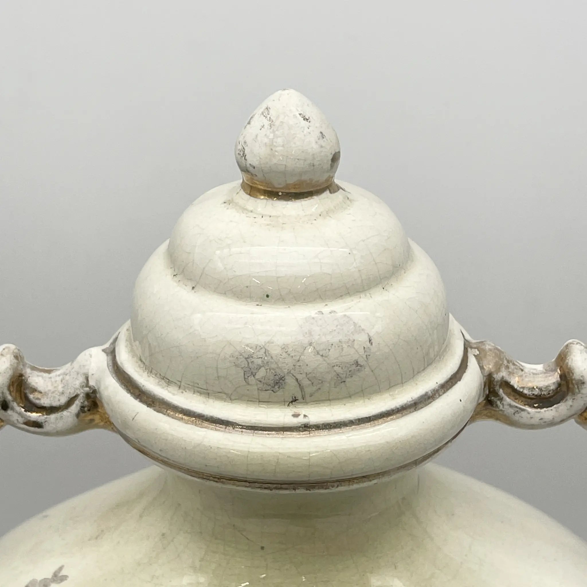 飾り壺 / 1920s- / 磁器 / アカンサス彫刻,フラゴナール様式,宮廷画家風, / [アンティーク]
