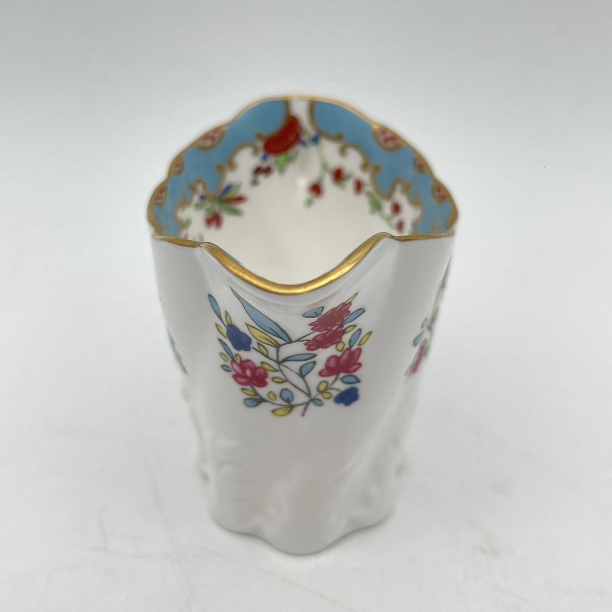 Royal Worcester /牛奶瓶/ Historic Jug Collection / Chelsea Ewer / 1970 - 1980年代左右 / Fine Bone China /英国/牛奶水壶，牛奶壶，奶精，金彩，东方风格，精致中国，收藏品，室内/[复古]