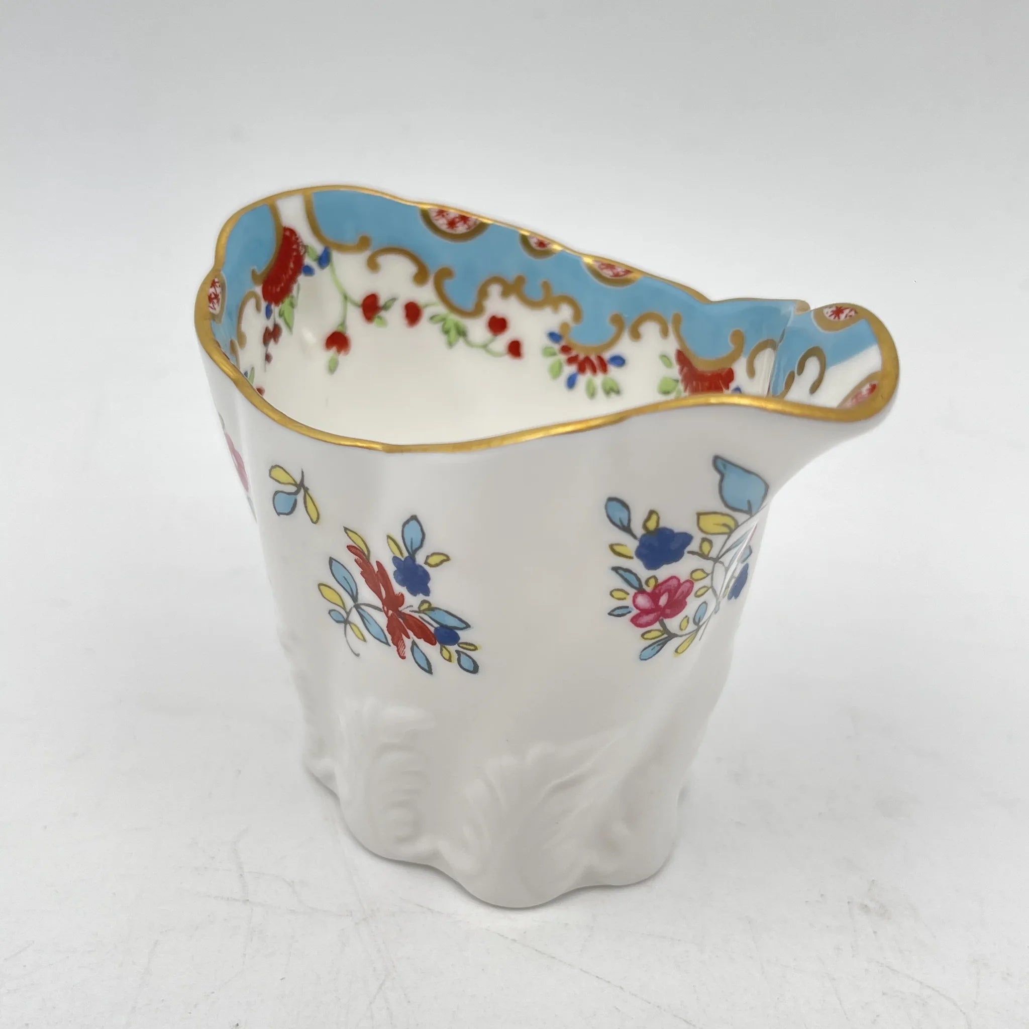 Royal Worcester /牛奶瓶/ Historic Jug Collection / Chelsea Ewer / 1970 - 1980年代左右 / Fine Bone China /英国/牛奶水壶，牛奶壶，奶精，金彩，东方风格，精致中国，收藏品，室内/[复古]