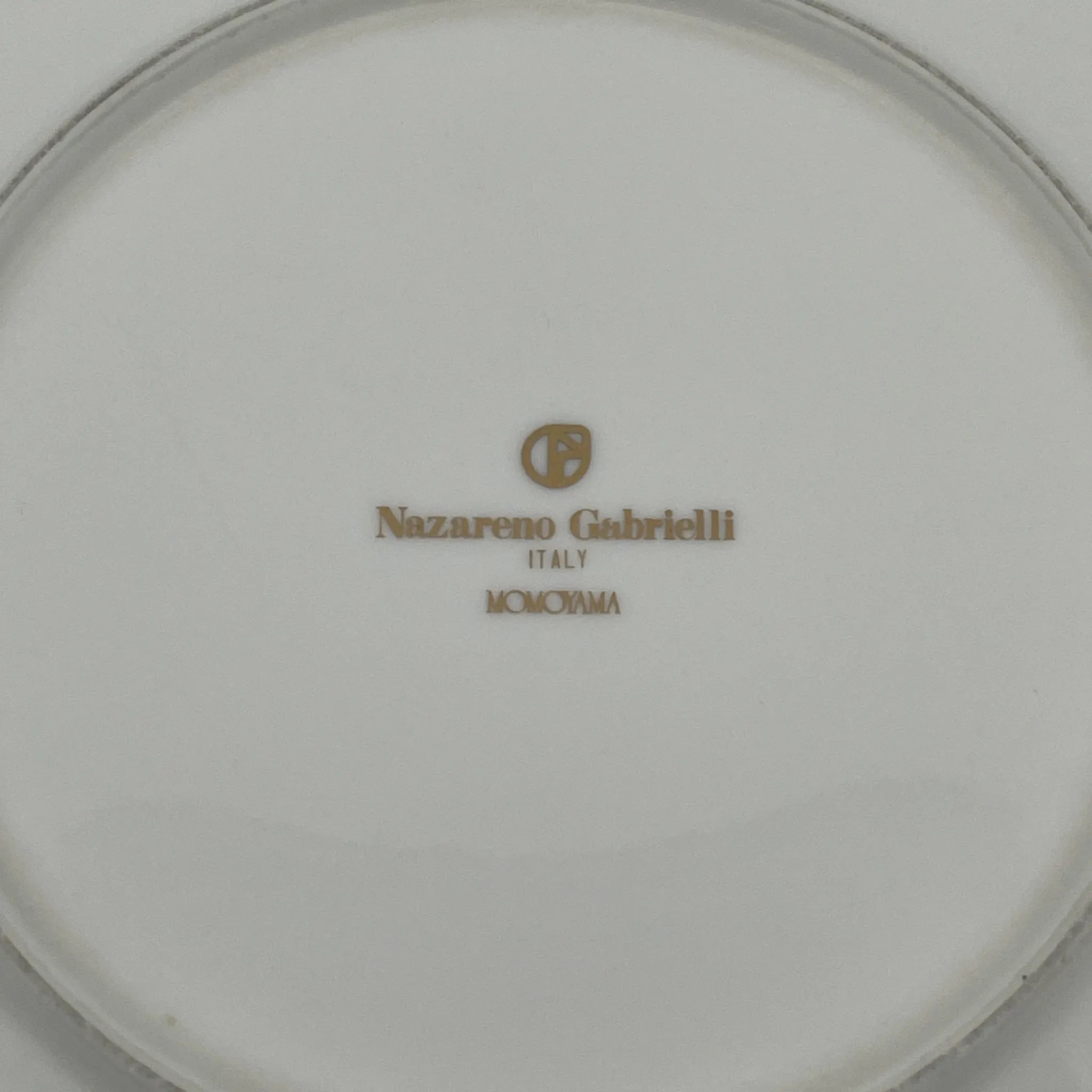 Nazareno Gabrielli（ナザレノガブリエリ） / トリオ（C&S＋デザートプレート）2P / 1980-90s / 磁器 / 日本 / トリオ,ライセンス品,2客セット / [リユース]