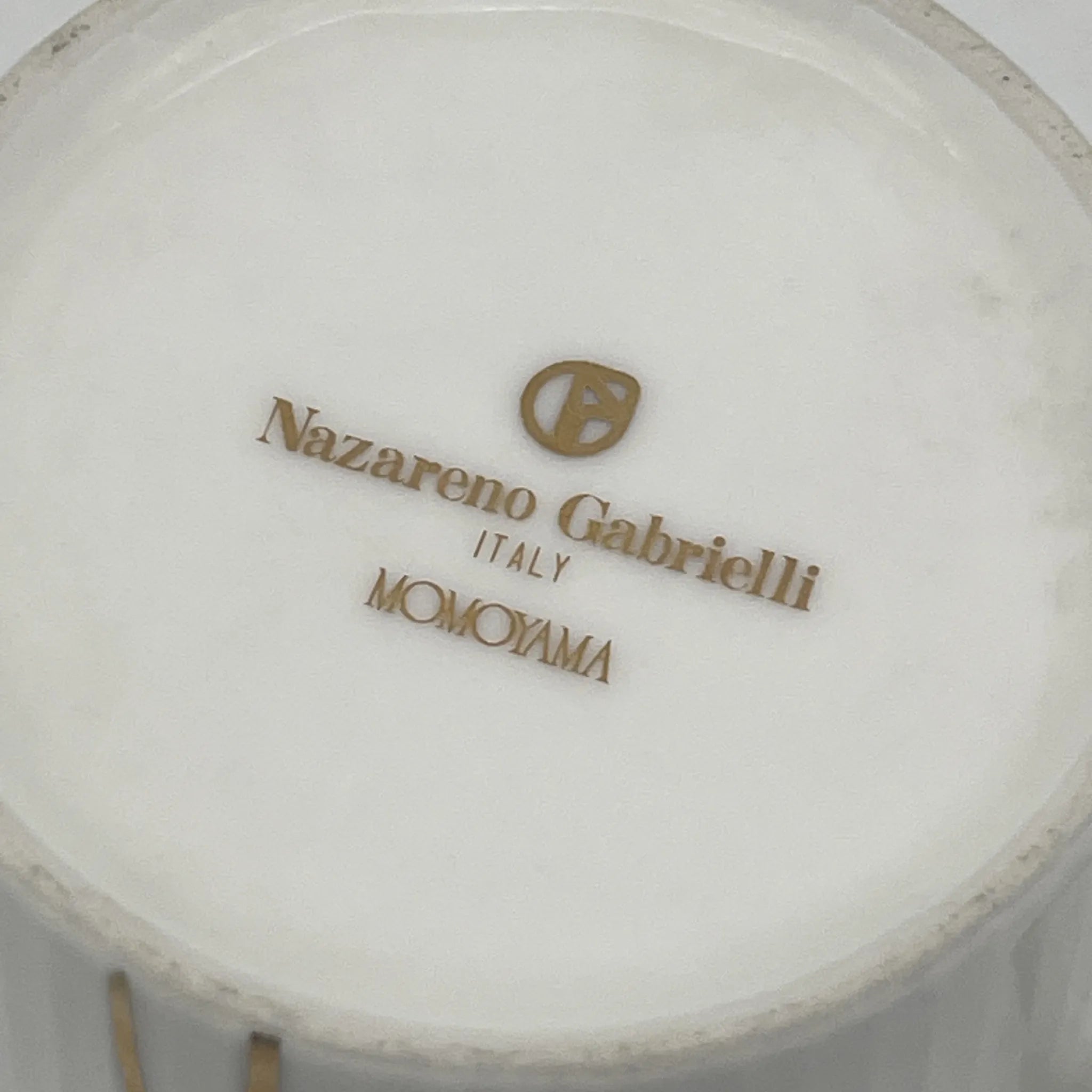 Nazareno Gabrielli（ナザレノガブリエリ） / トリオ（C&S＋デザートプレート）2P / 1980-90s / 磁器 / 日本 / トリオ,ライセンス品,2客セット / [リユース]