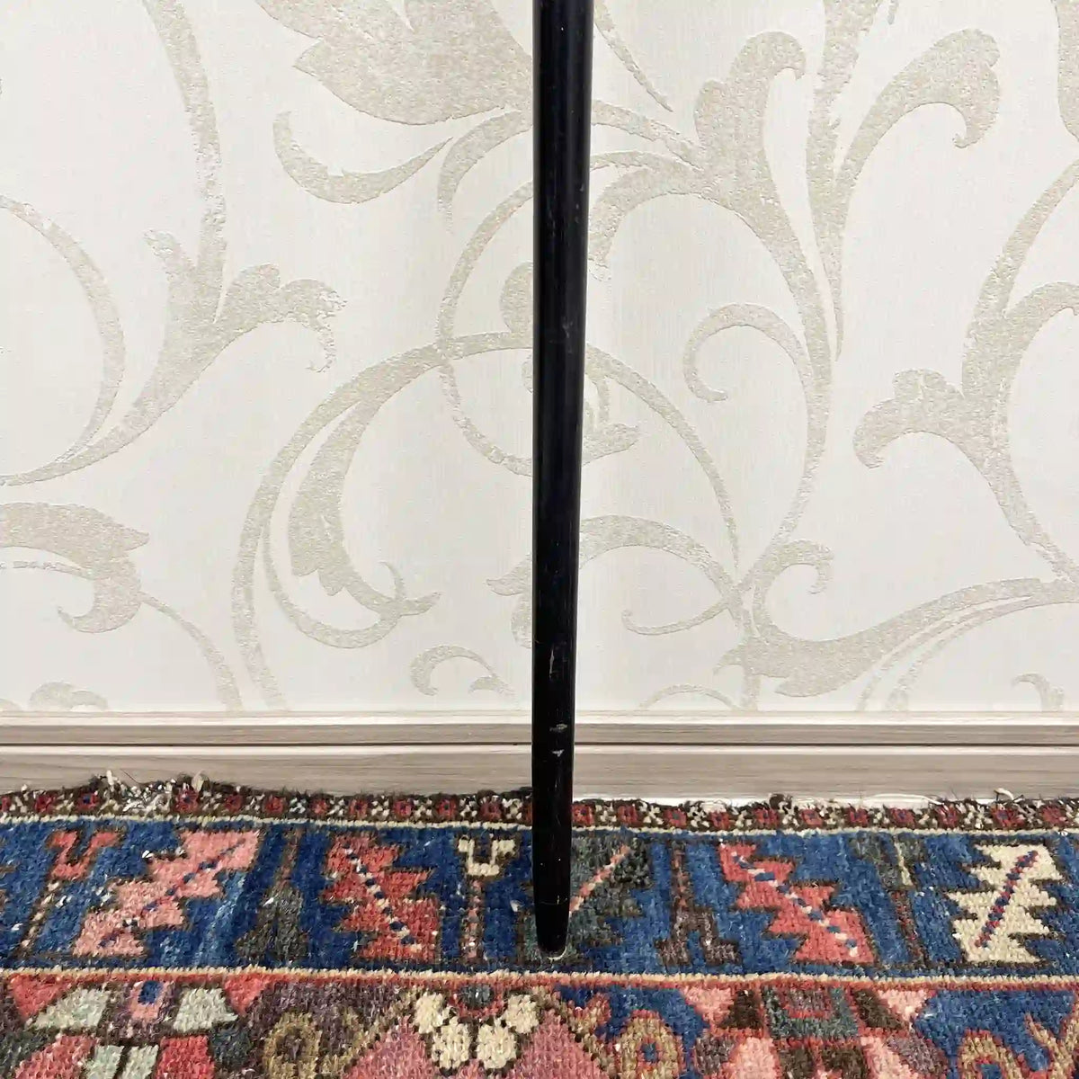 Cane / Animal head walking stick / Early to mid 20th century / Metal / Decorative handle, hard wooden shaft, gentleman style / [Antique]