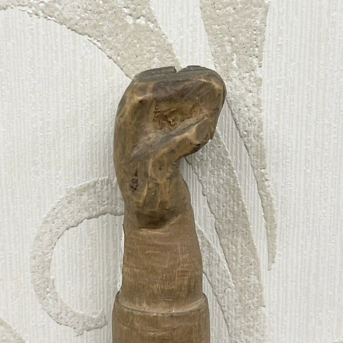 Cane / 1950s-1970s / Natural wood / Cane, walking stick, handmade, folk art / [Vintage]