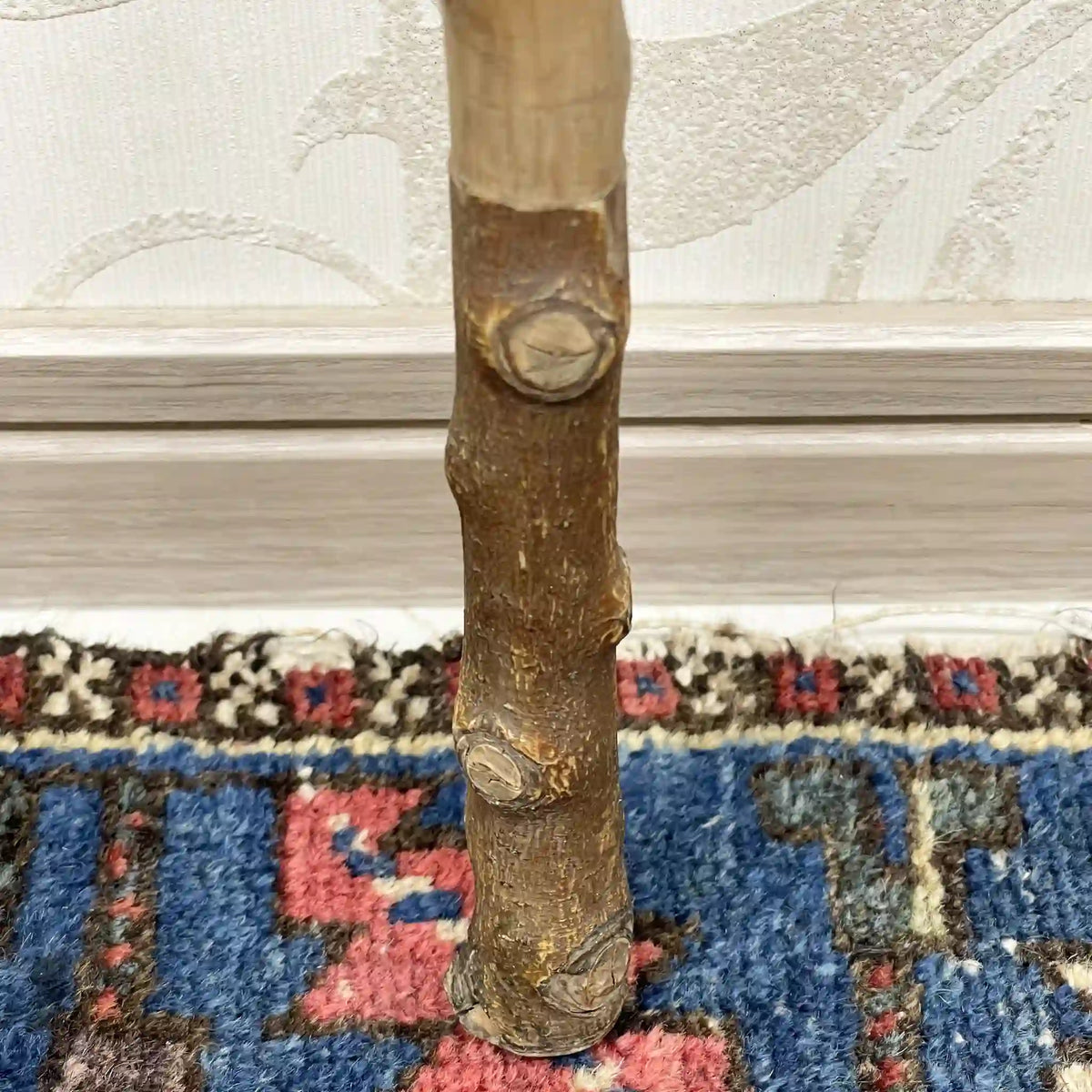 Cane / 1950s-1970s / Natural wood / Cane, walking stick, handmade, folk art / [Vintage]