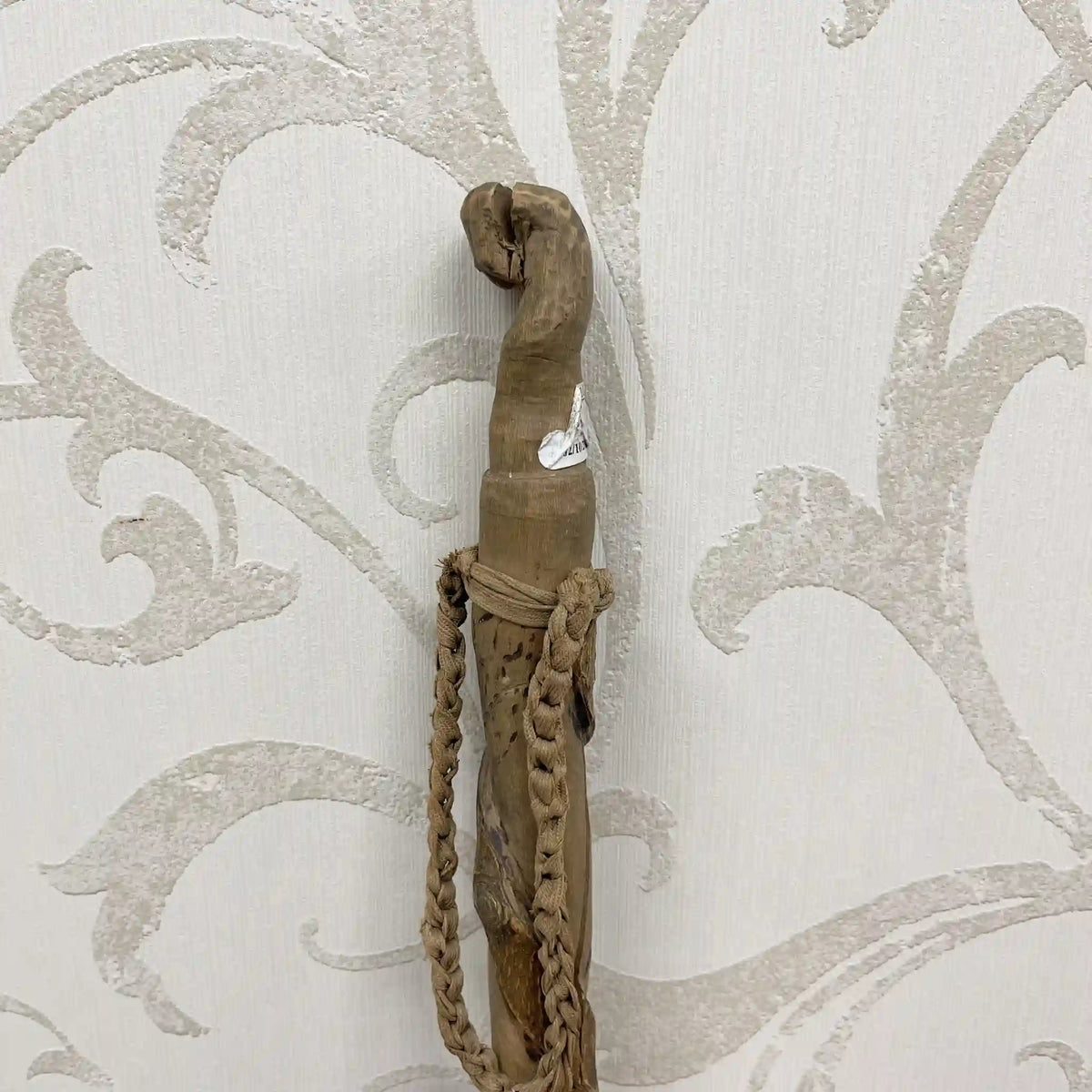 Cane / 1950s-1970s / Natural wood / Cane, walking stick, handmade, folk art / [Vintage]