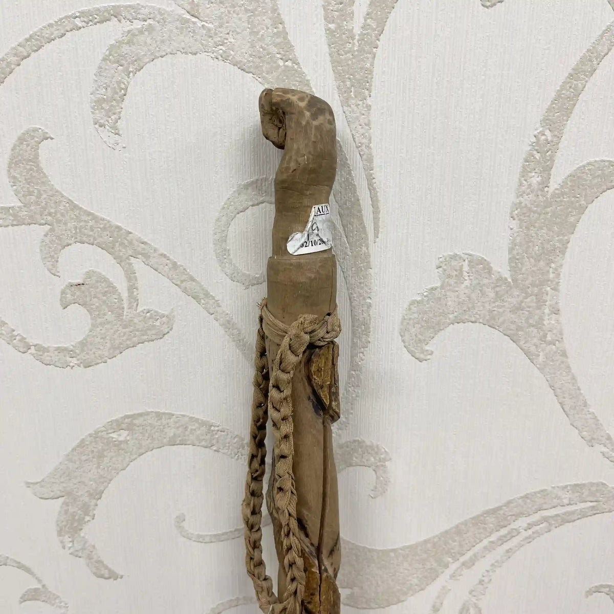 Cane / 1950s-1970s / Natural wood / Cane, walking stick, handmade, folk art / [Vintage]