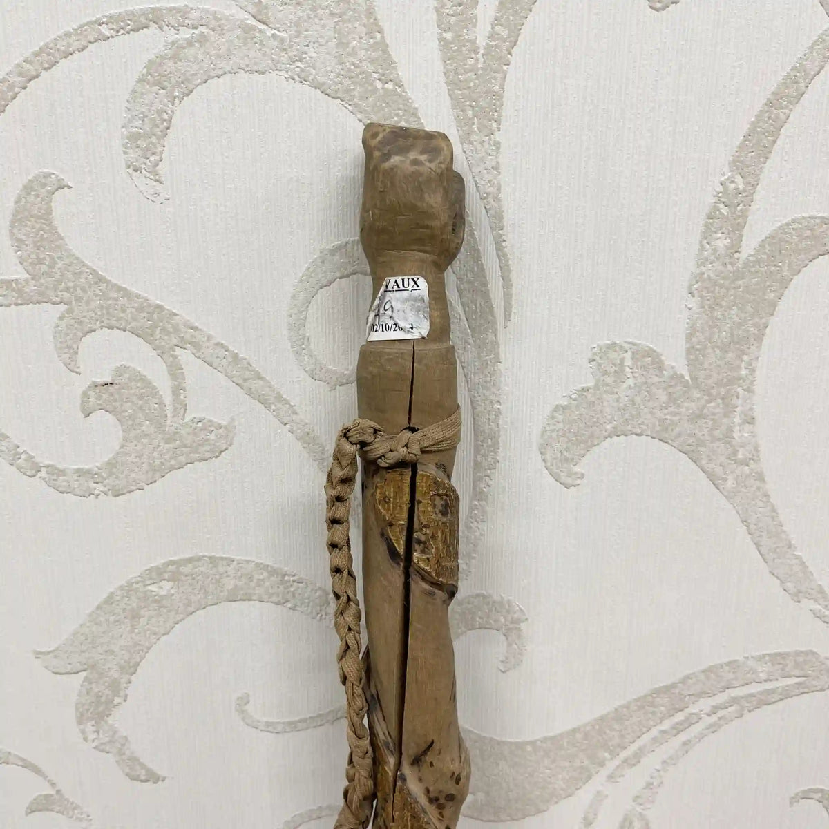 Cane / 1950s-1970s / Natural wood / Cane, walking stick, handmade, folk art / [Vintage]