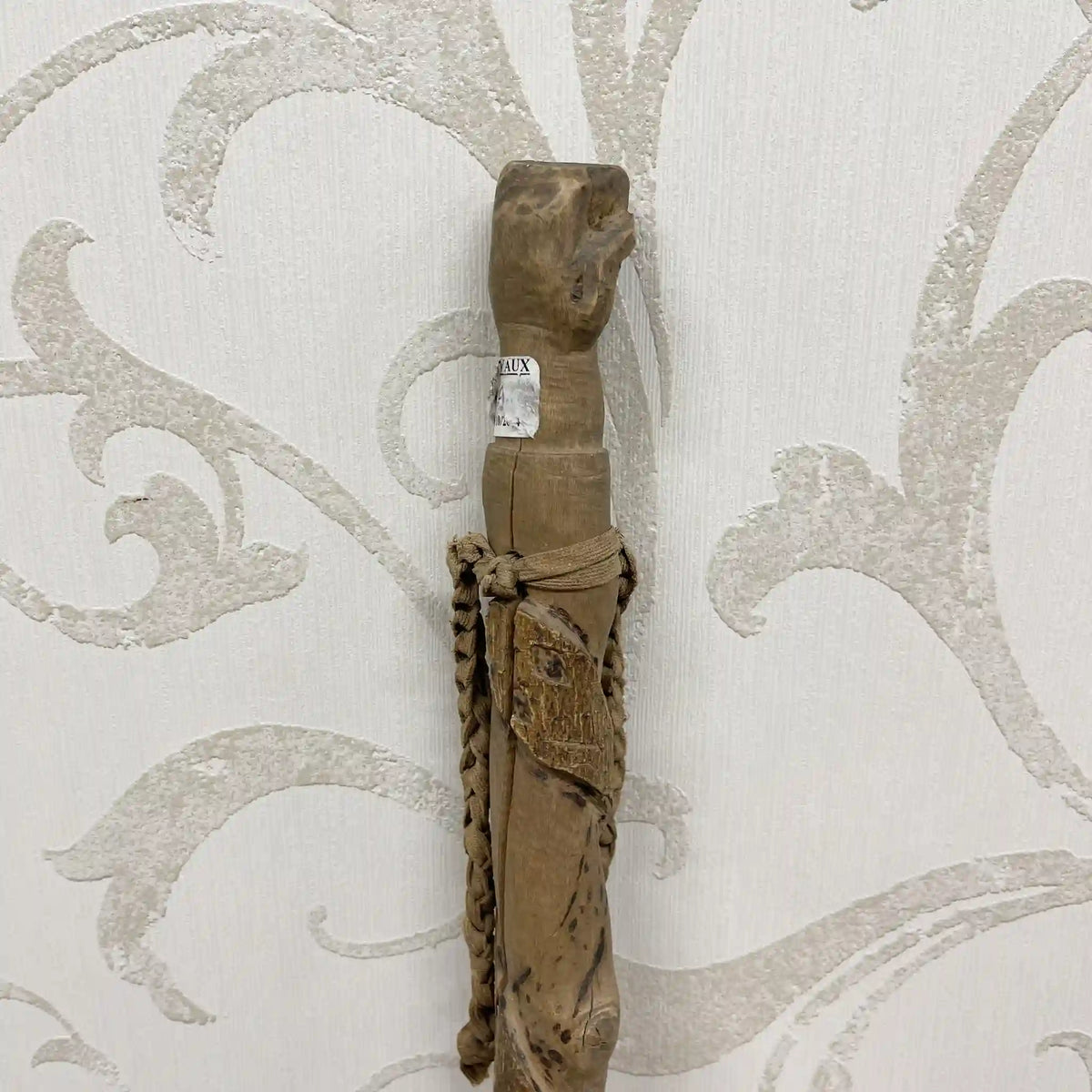Cane / 1950s-1970s / Natural wood / Cane, walking stick, handmade, folk art / [Vintage]