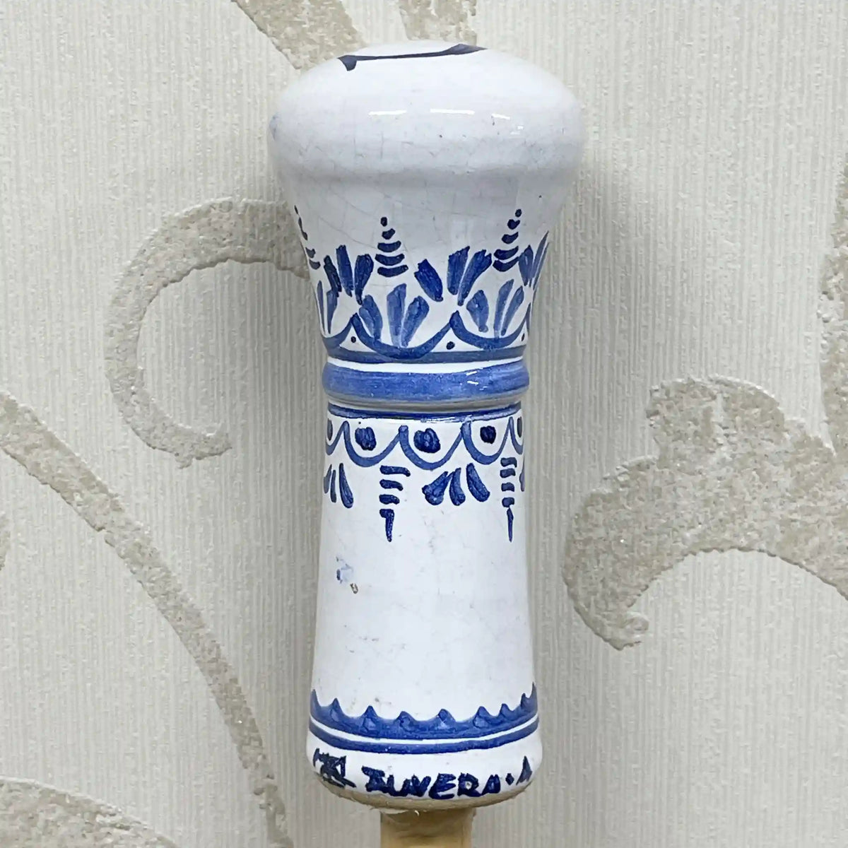 Cane / TALAVERA, Talavera style / 1950s - 1990s / Pottery / Spain / Cane, vintage cane, Mallorca ware, / [Vintage]