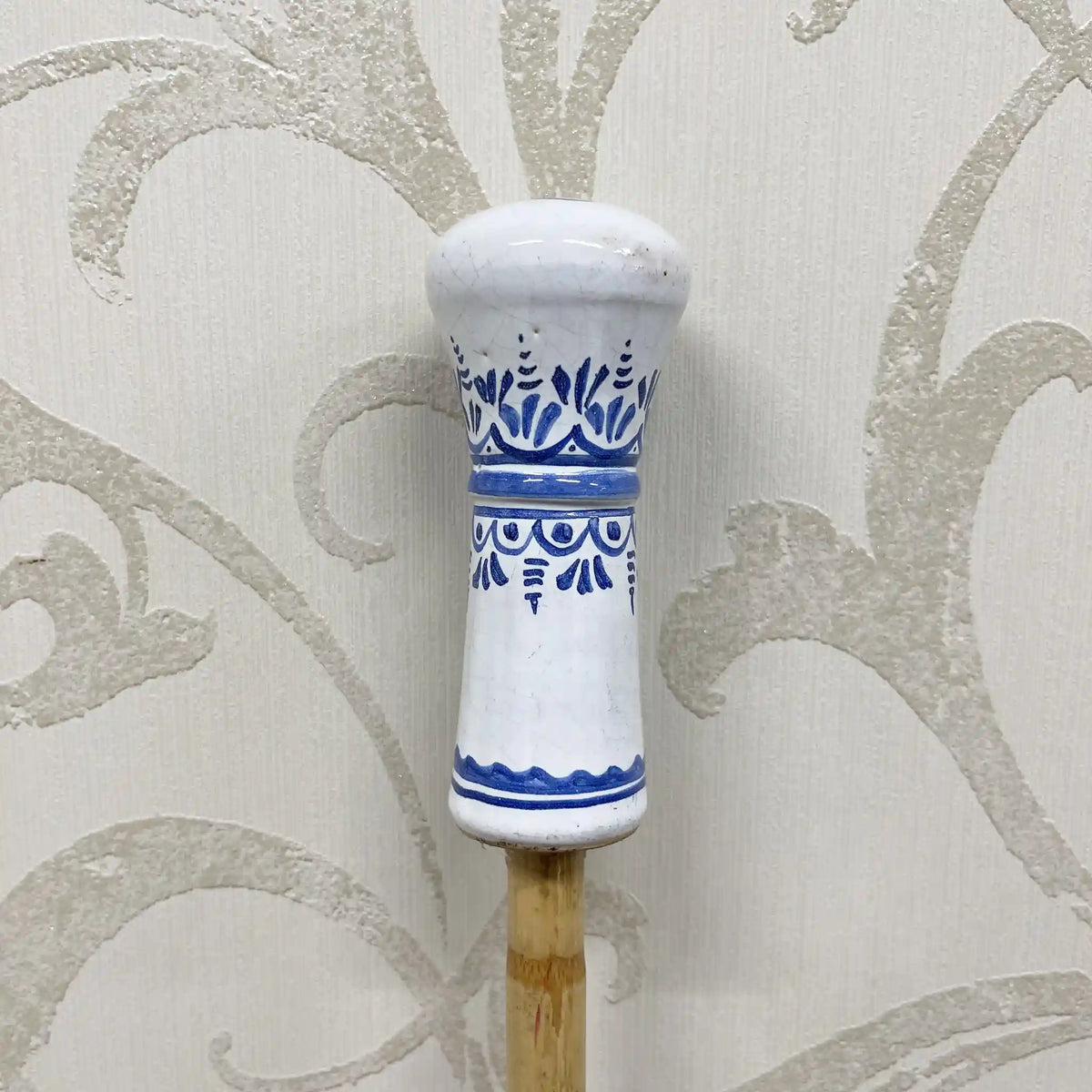Cane / TALAVERA, Talavera style / 1950s - 1990s / Pottery / Spain / Cane, vintage cane, Mallorca ware, / [Vintage]