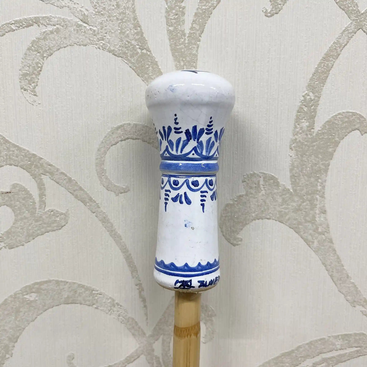 Cane / TALAVERA, Talavera style / 1950s - 1990s / Pottery / Spain / Cane, vintage cane, Mallorca ware, / [Vintage]