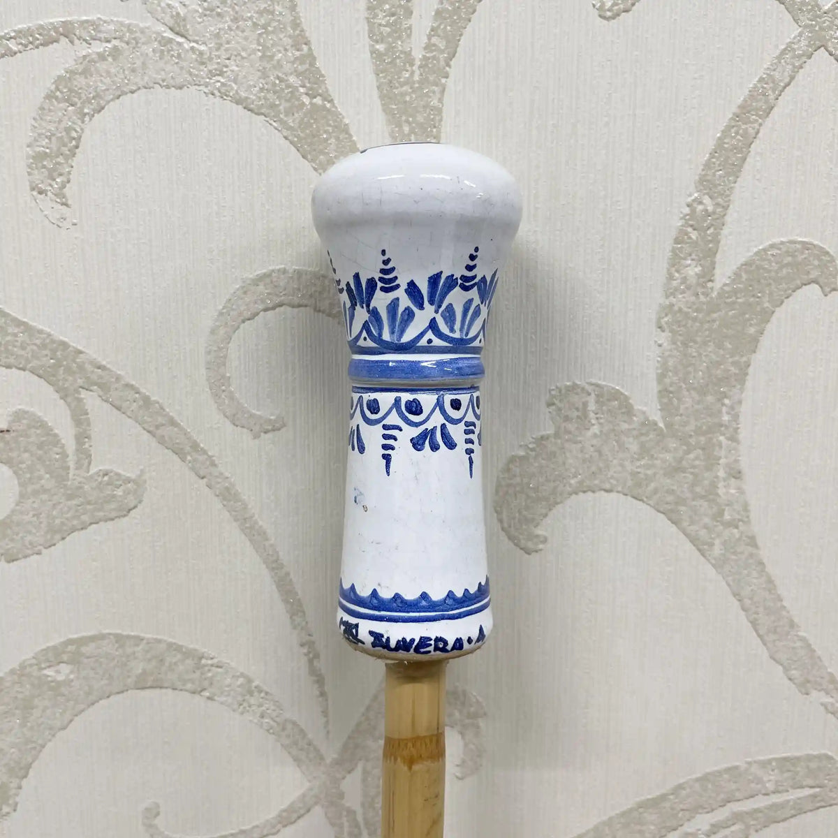 Cane / TALAVERA, Talavera style / 1950s - 1990s / Pottery / Spain / Cane, vintage cane, Mallorca ware, / [Vintage]