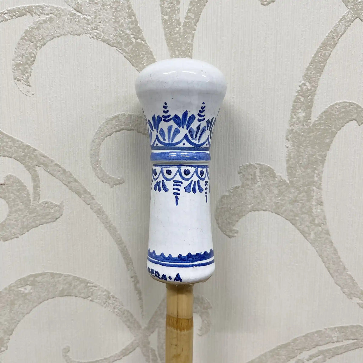 Cane / TALAVERA, Talavera style / 1950s - 1990s / Pottery / Spain / Cane, vintage cane, Mallorca ware, / [Vintage]
