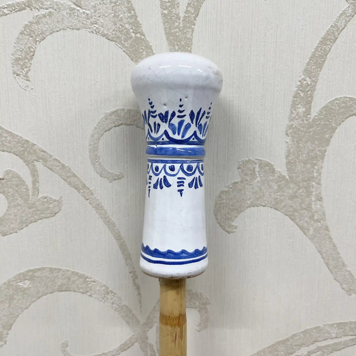 Cane / TALAVERA, Talavera style / 1950s - 1990s / Pottery / Spain / Cane, vintage cane, Mallorca ware, / [Vintage]