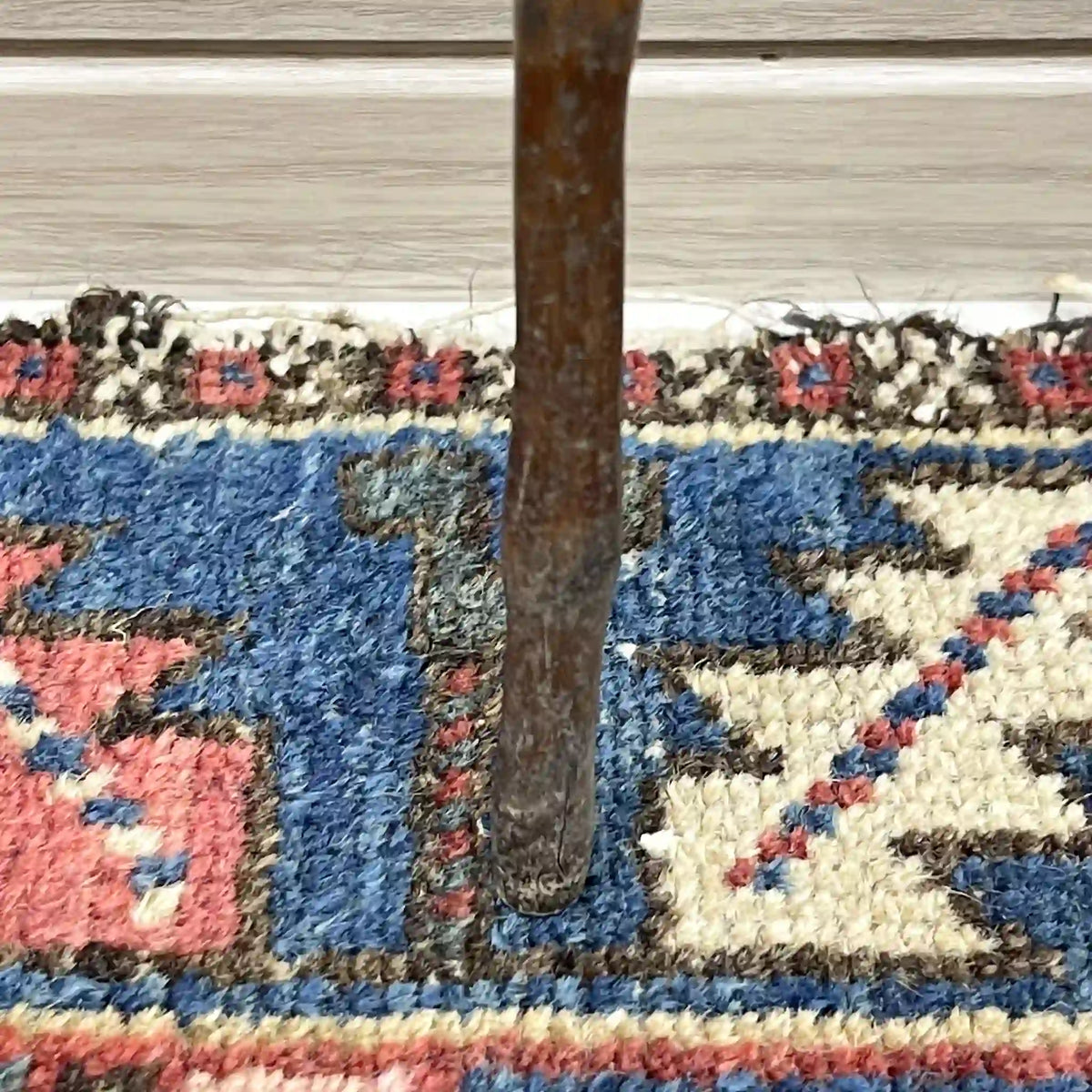 Cane / Natural wood / Cane, natural wood, one piece, old tool, vintage cane, vintage wood / [Antique]