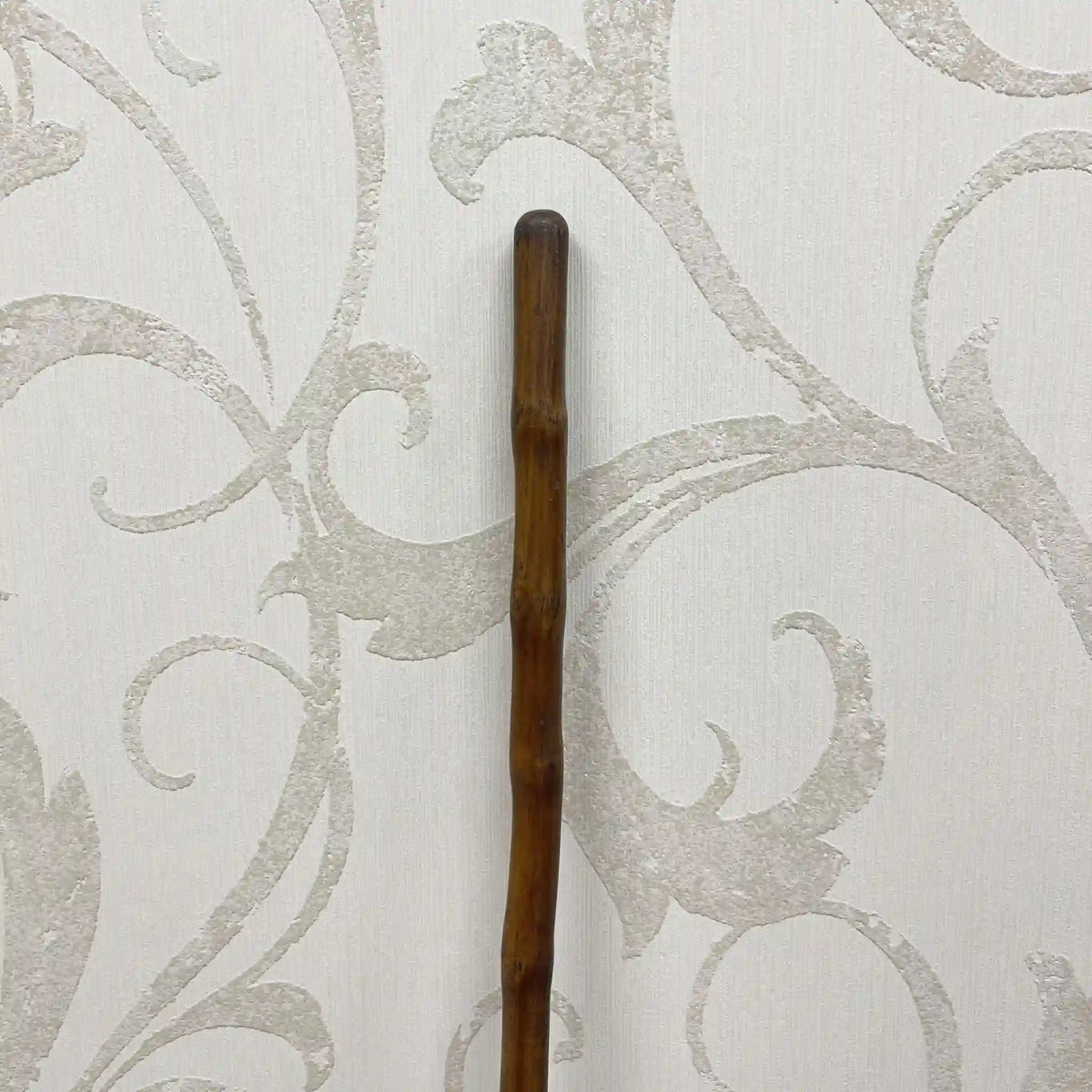 Cane / Natural wood / Cane, natural wood, one piece, old tool, vintage cane, vintage wood / [Antique]