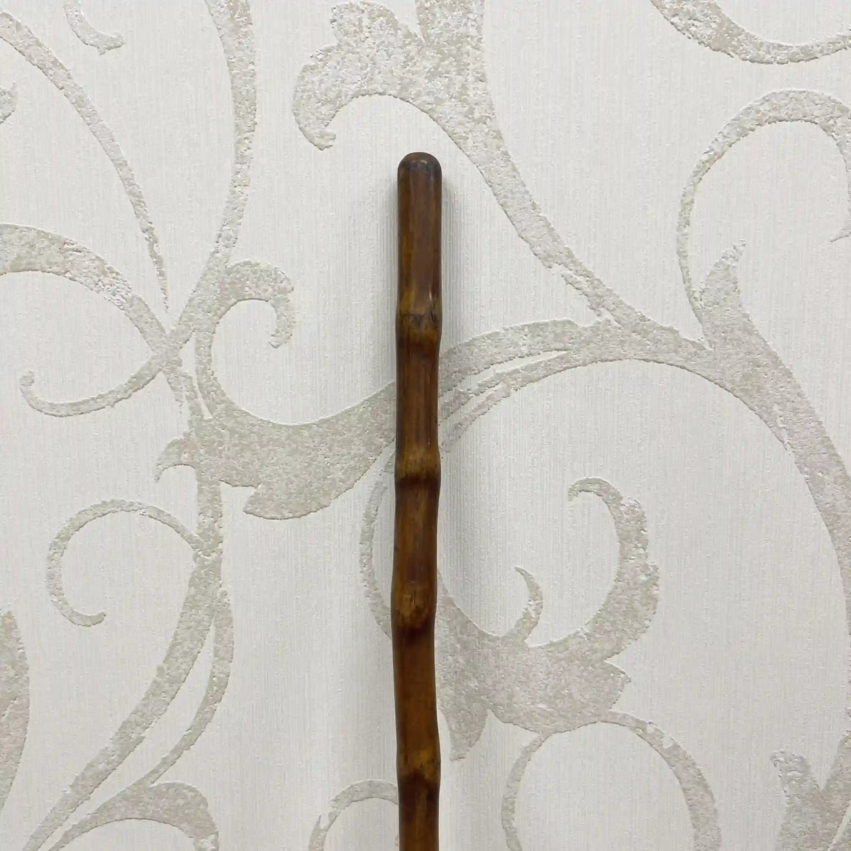 Cane / Natural wood / Cane, natural wood, one piece, old tool, vintage cane, vintage wood / [Antique]